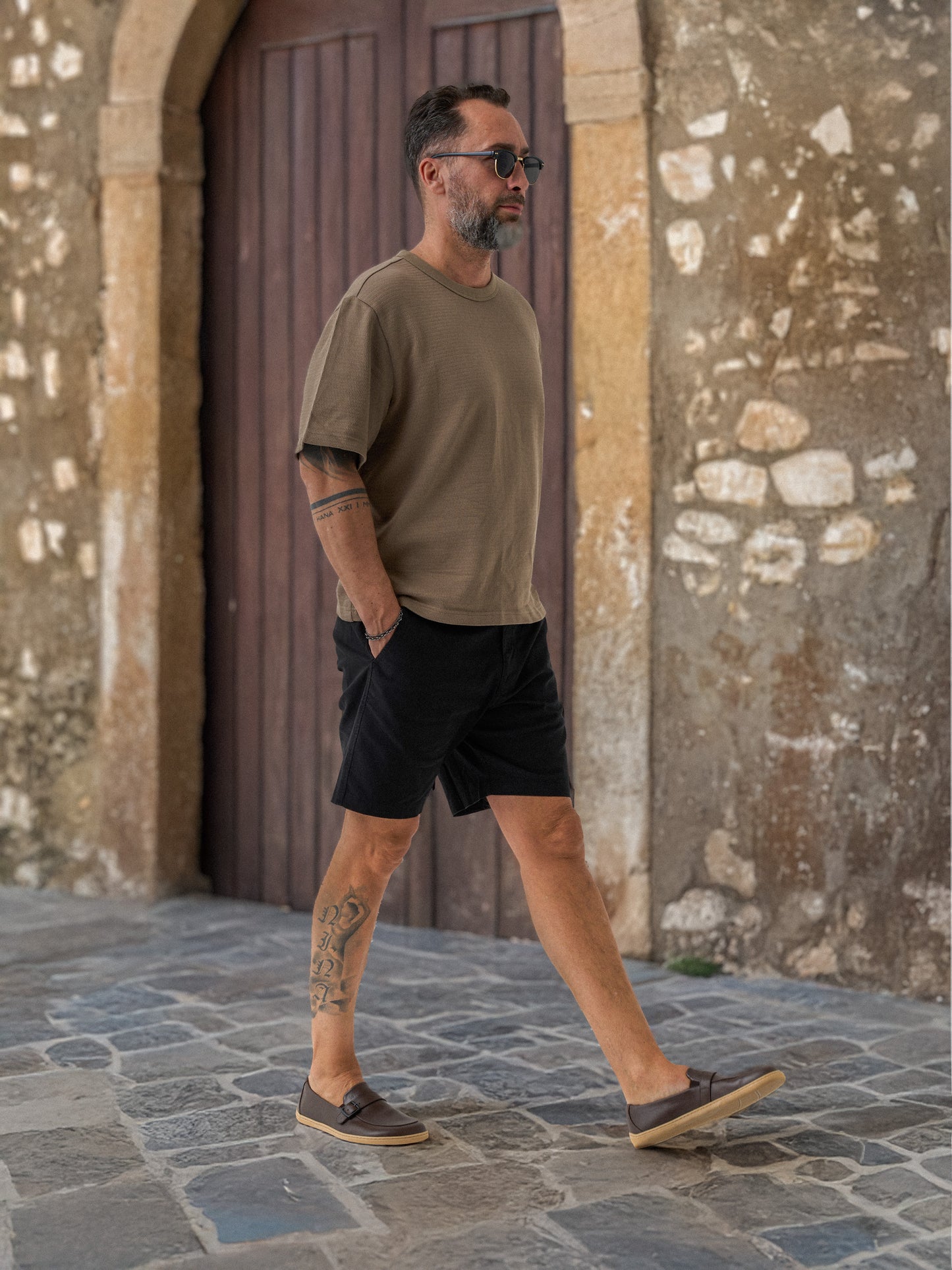 Mocassins pieds nus Be Lenka Amadeus - Marron foncé