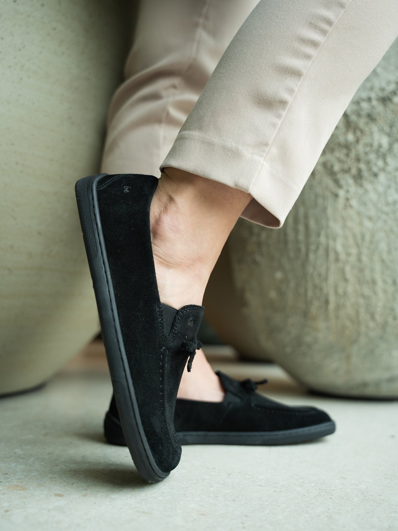 Barefoot Moccasins Be Lenka Aphrodite - All Black
