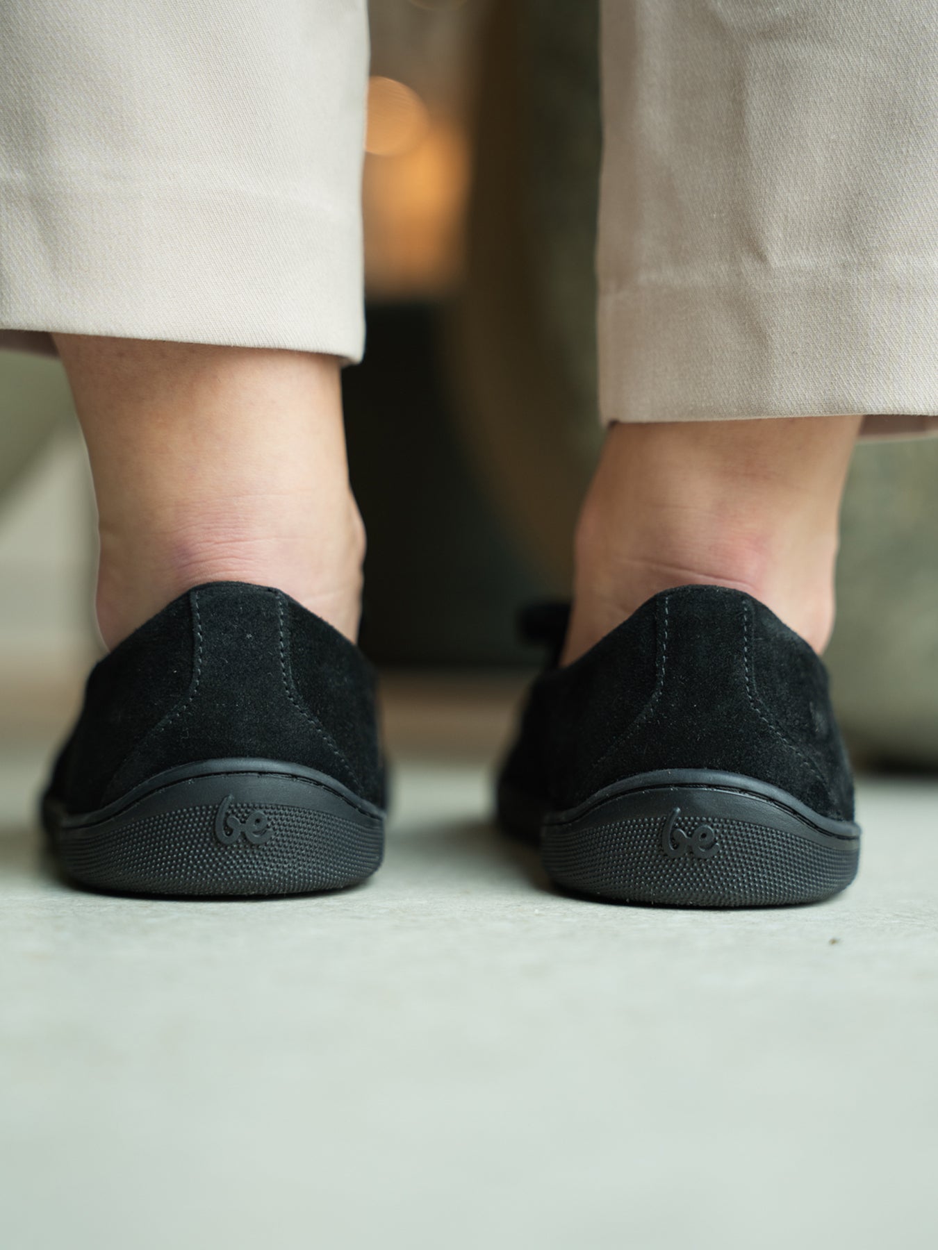 Mocassins pieds nus Be Lenka Aphrodite - Tout noir