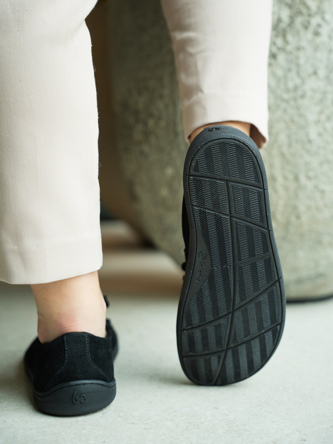 Mocassins pieds nus Be Lenka Aphrodite - Tout noir