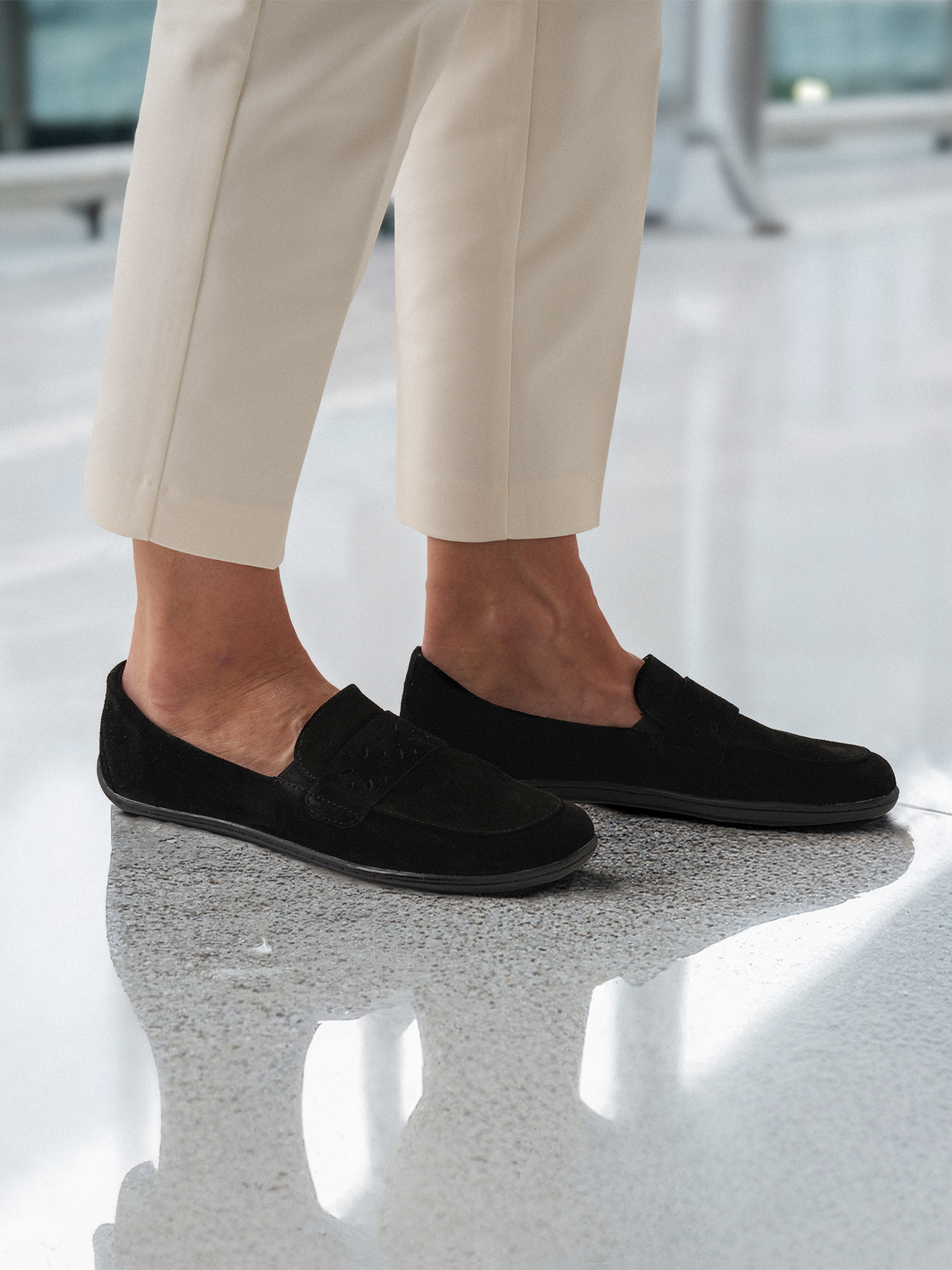 Barefoot Moccasins Be Lenka Bianca - All Black