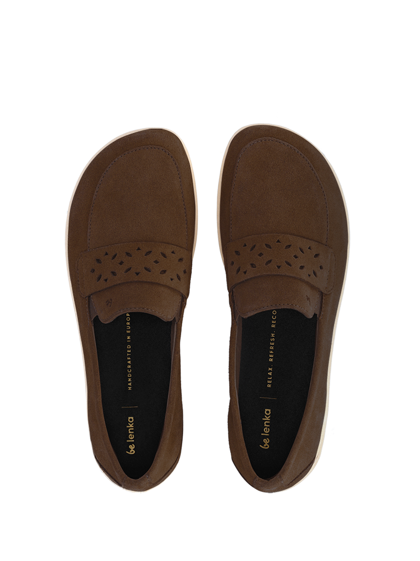 Barefoot Moccasins Be Lenka Bianca - Chocolate Brown
