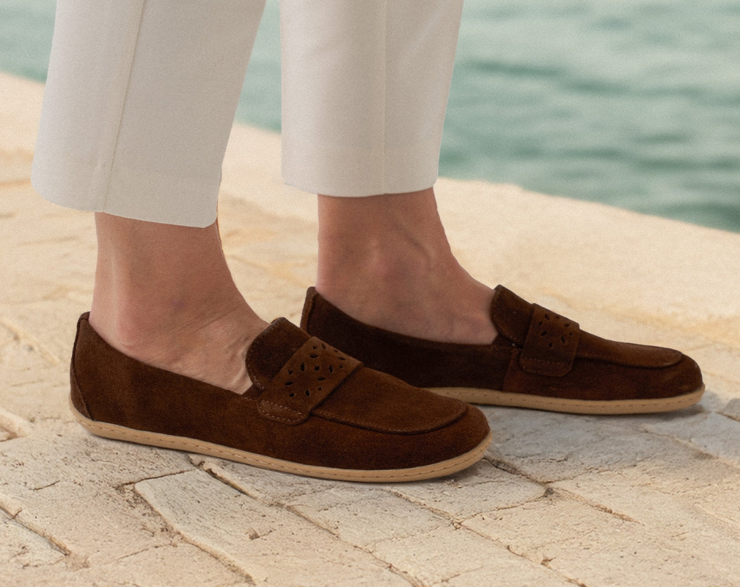 Barefoot Moccasins Be Lenka Bianca - Chocolate Brown