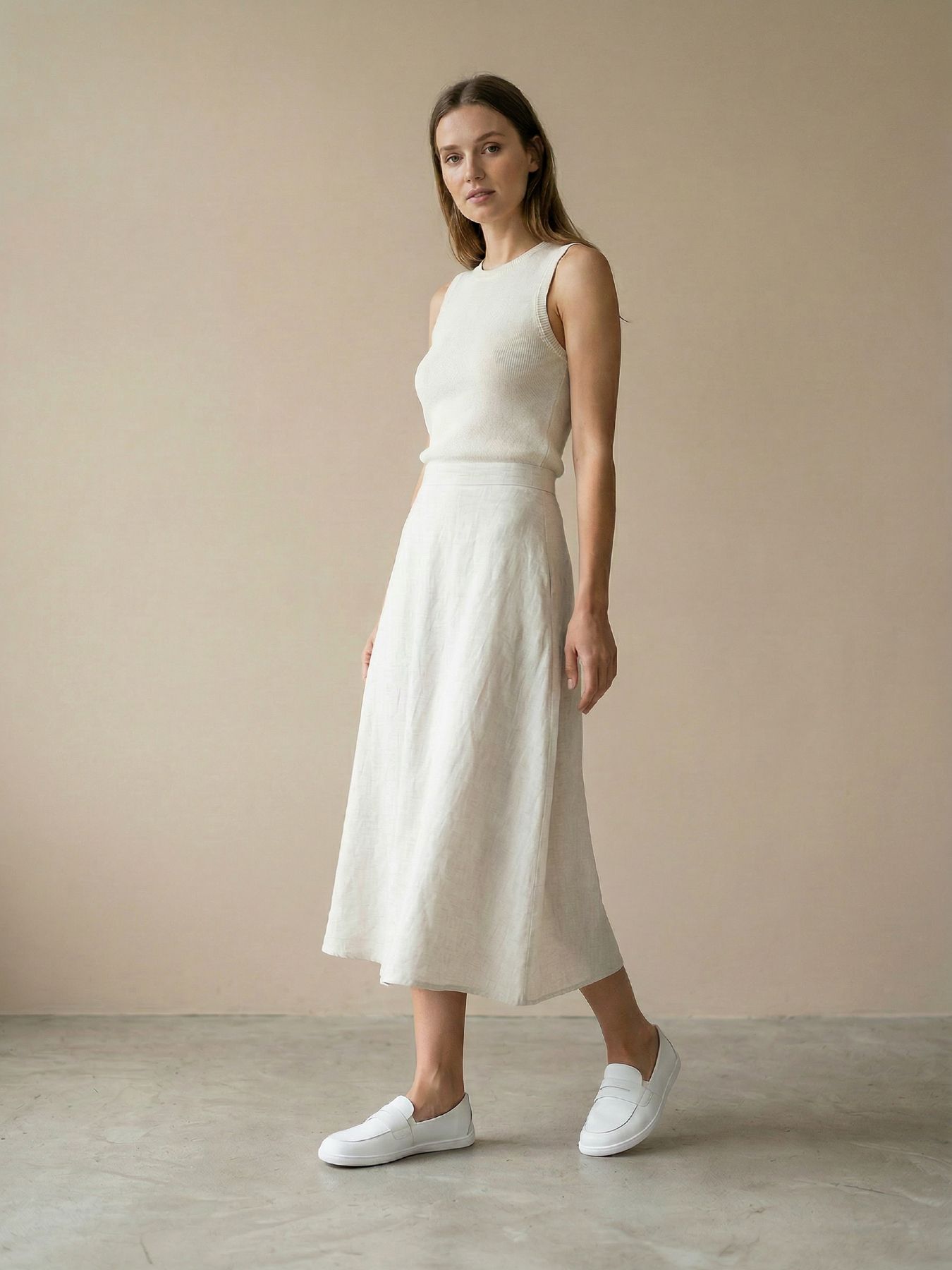 Barefoot Moccasins Be Lenka Buena - All White