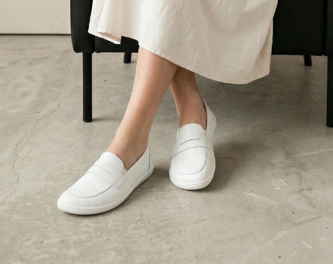 Barefoot Moccasins Be Lenka Buena - All White