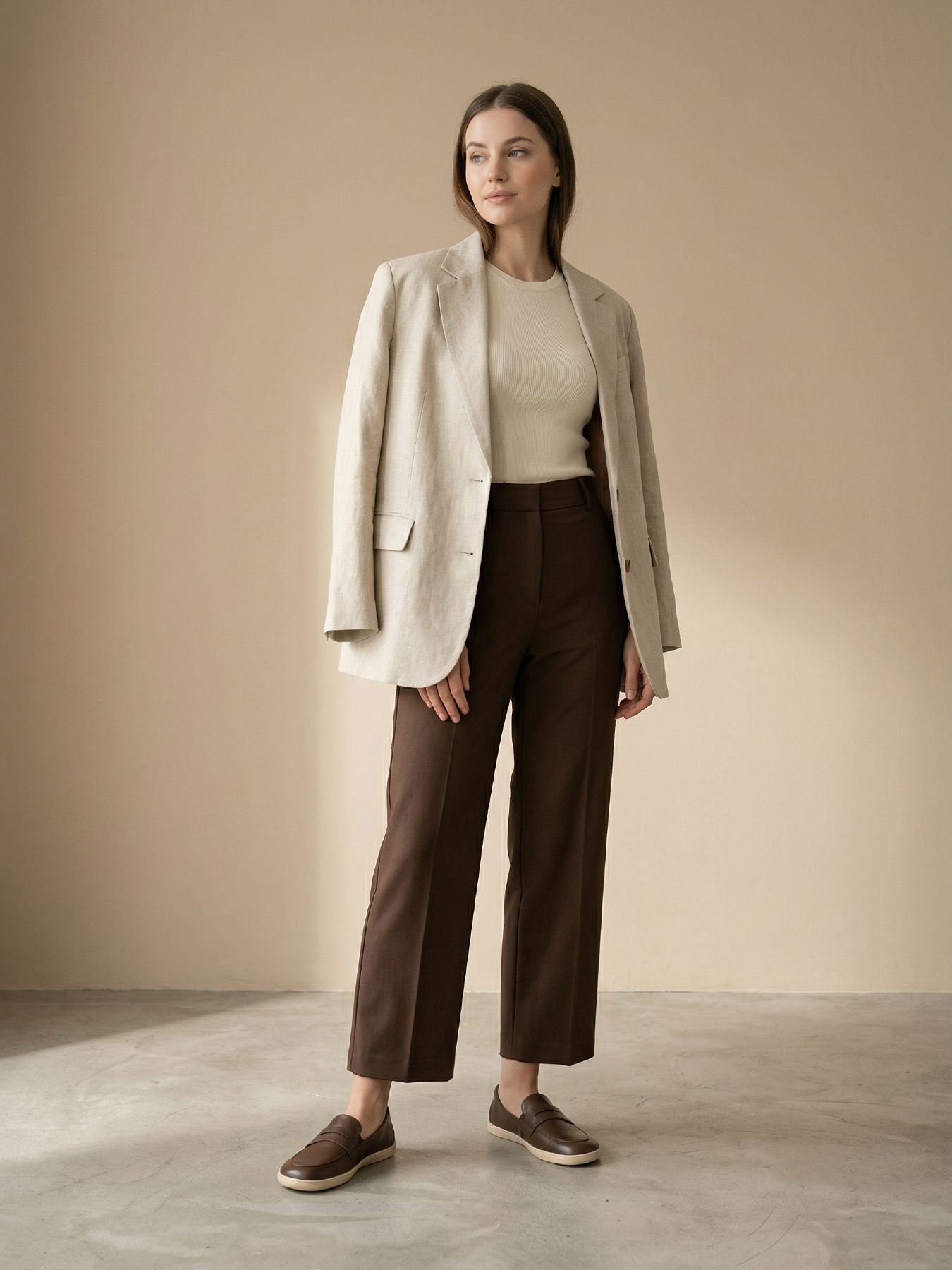 Barefoot Moccasins Be Lenka Buena - Dark Brown & Beige