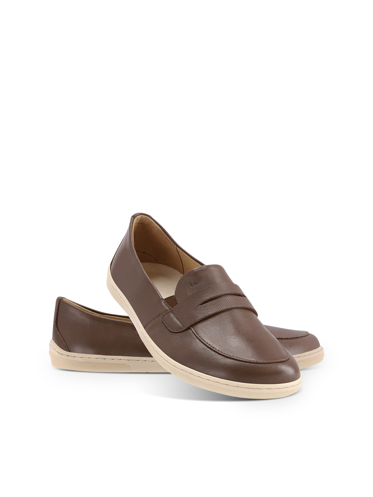 Barefoot Moccasins Be Lenka Buena - Dark Brown & Beige