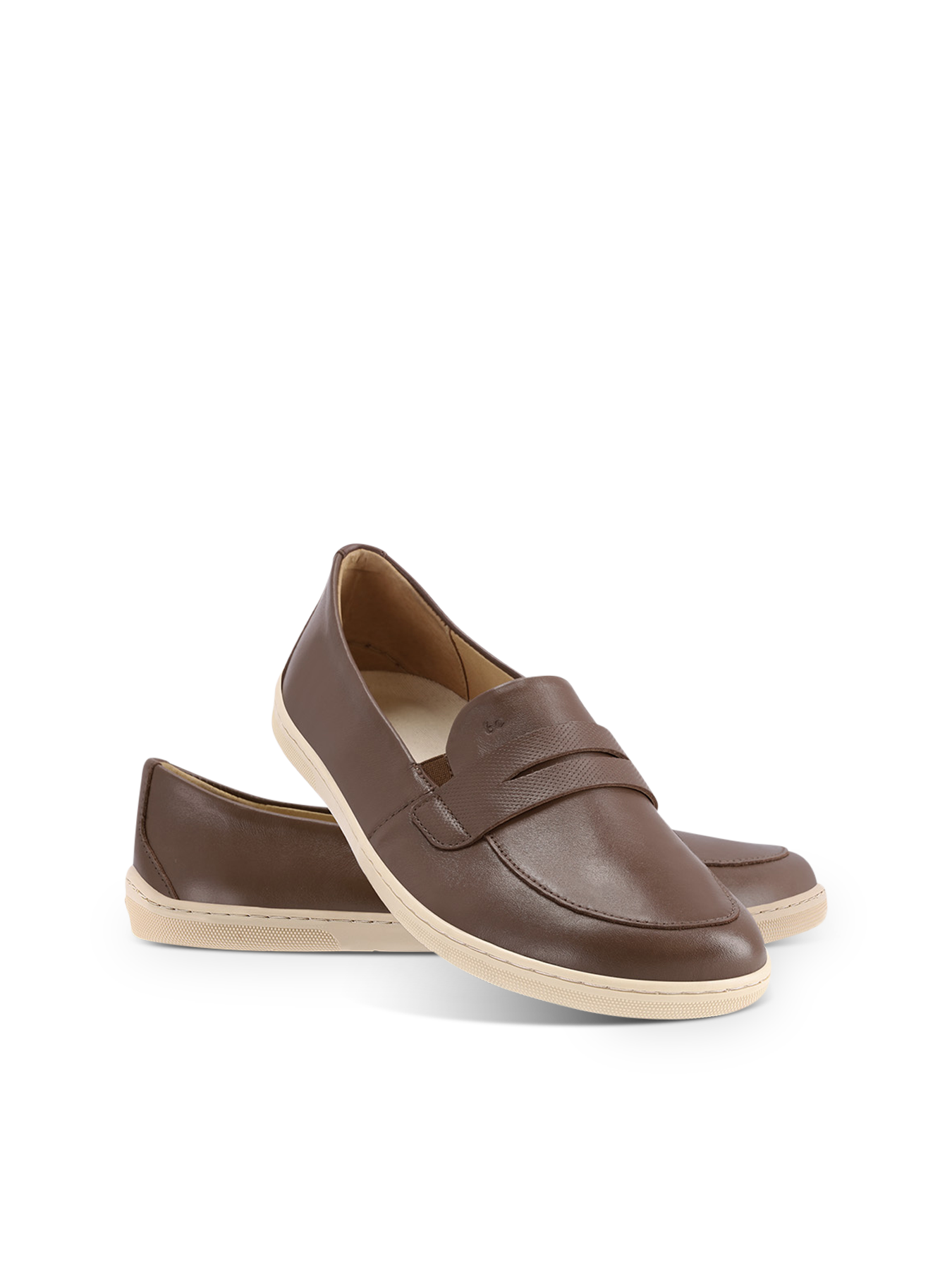 Barefoot Moccasins Be Lenka Buena - Dark Brown & Beige