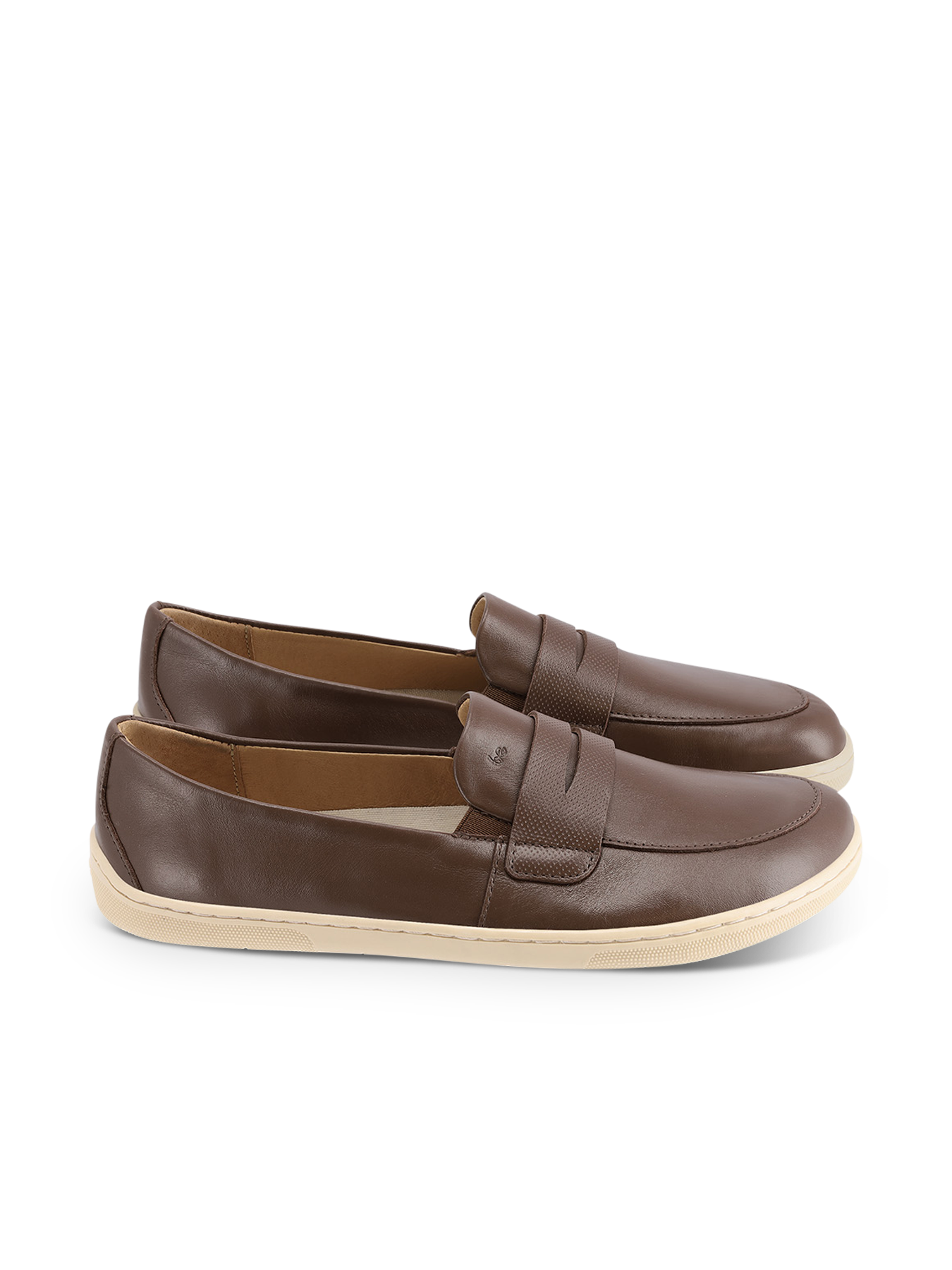 Barefoot Moccasins Be Lenka Buena - Dark Brown & Beige
