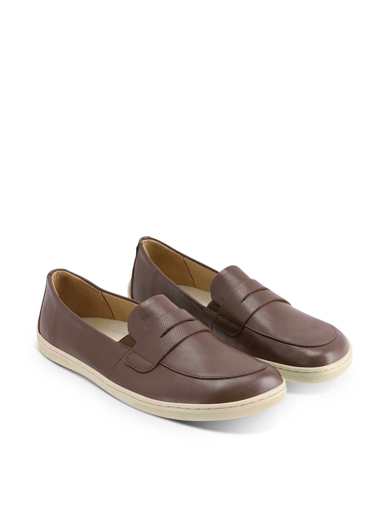 Barefoot Moccasins Be Lenka Buena - Dark Brown & Beige