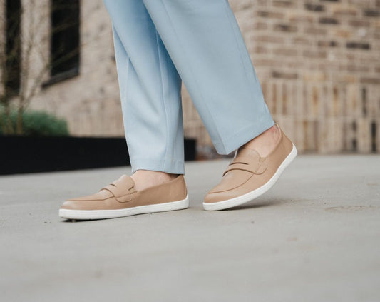 Barefoot Moccasins Be Lenka Buena - Latte Brown