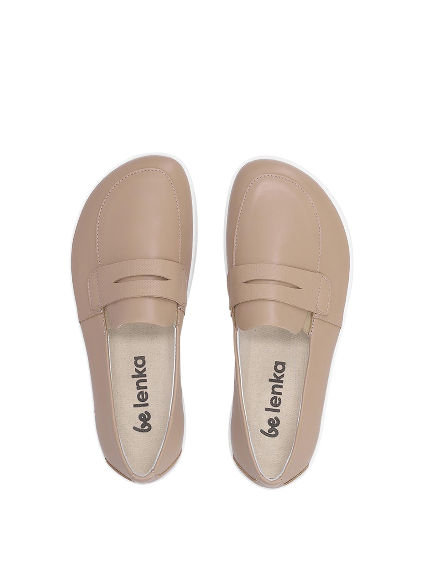 Mocassins pieds nus Be Lenka Buena - Latte Brown