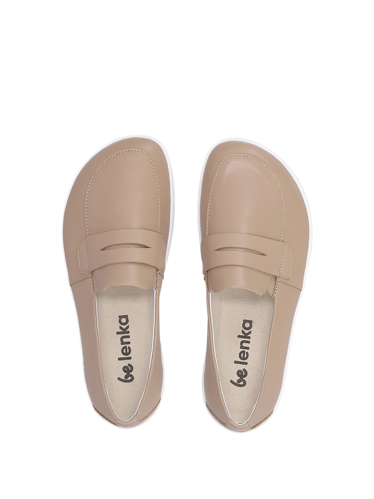 Barefoot Moccasins Be Lenka Buena - Latte Brown