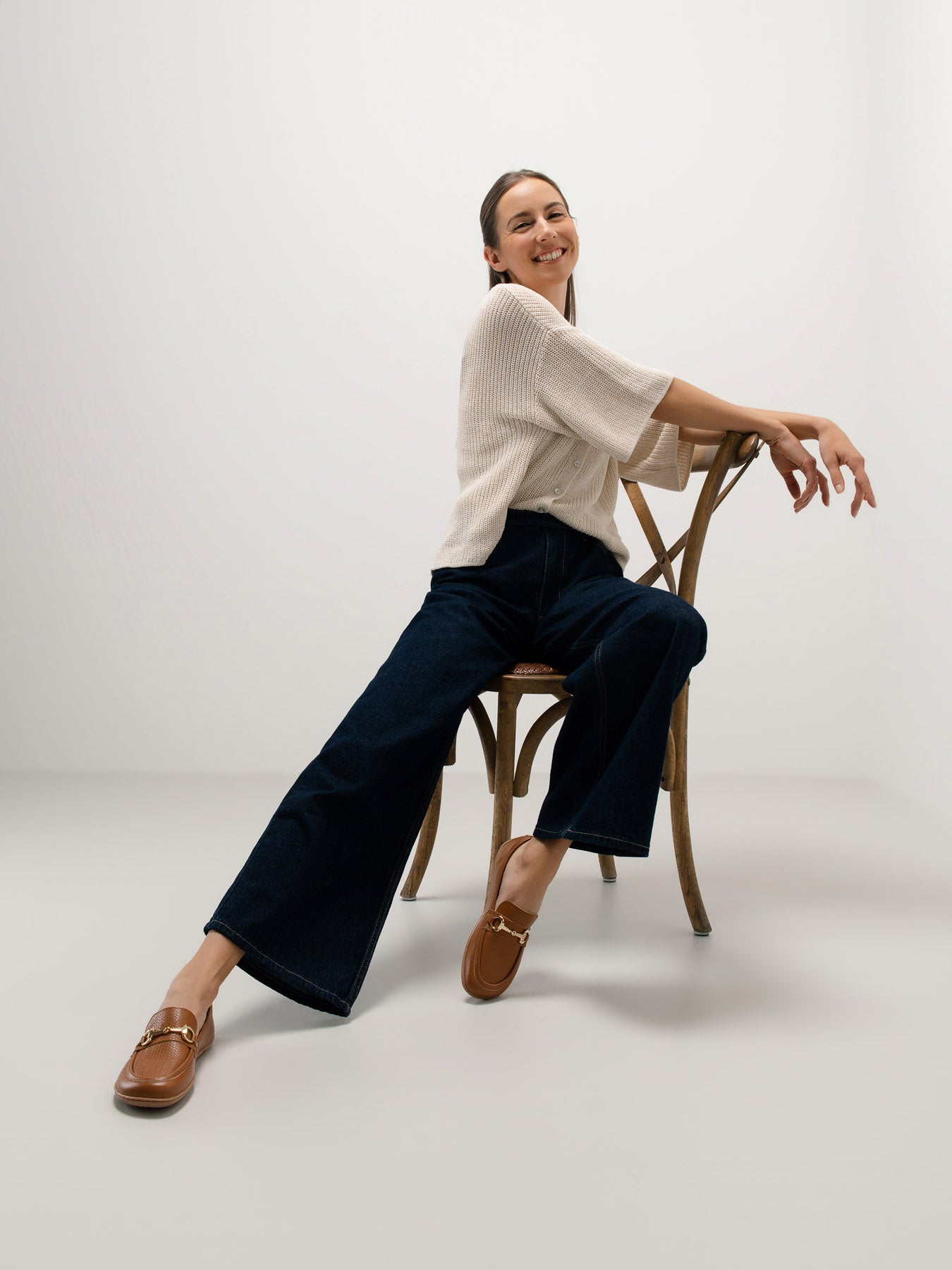 Barefoot Moccasins Be Lenka Divella - Biscuit
