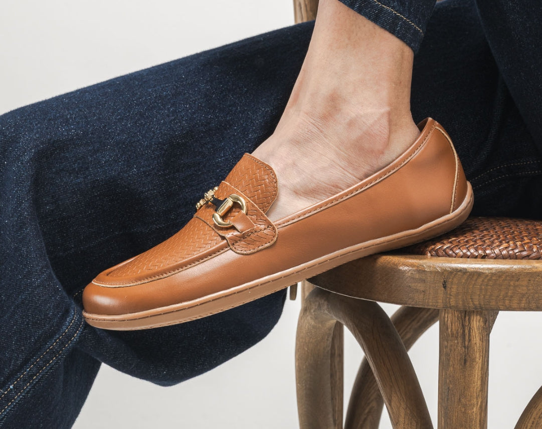 Barefoot Moccasins Be Lenka Divella - Biscuit