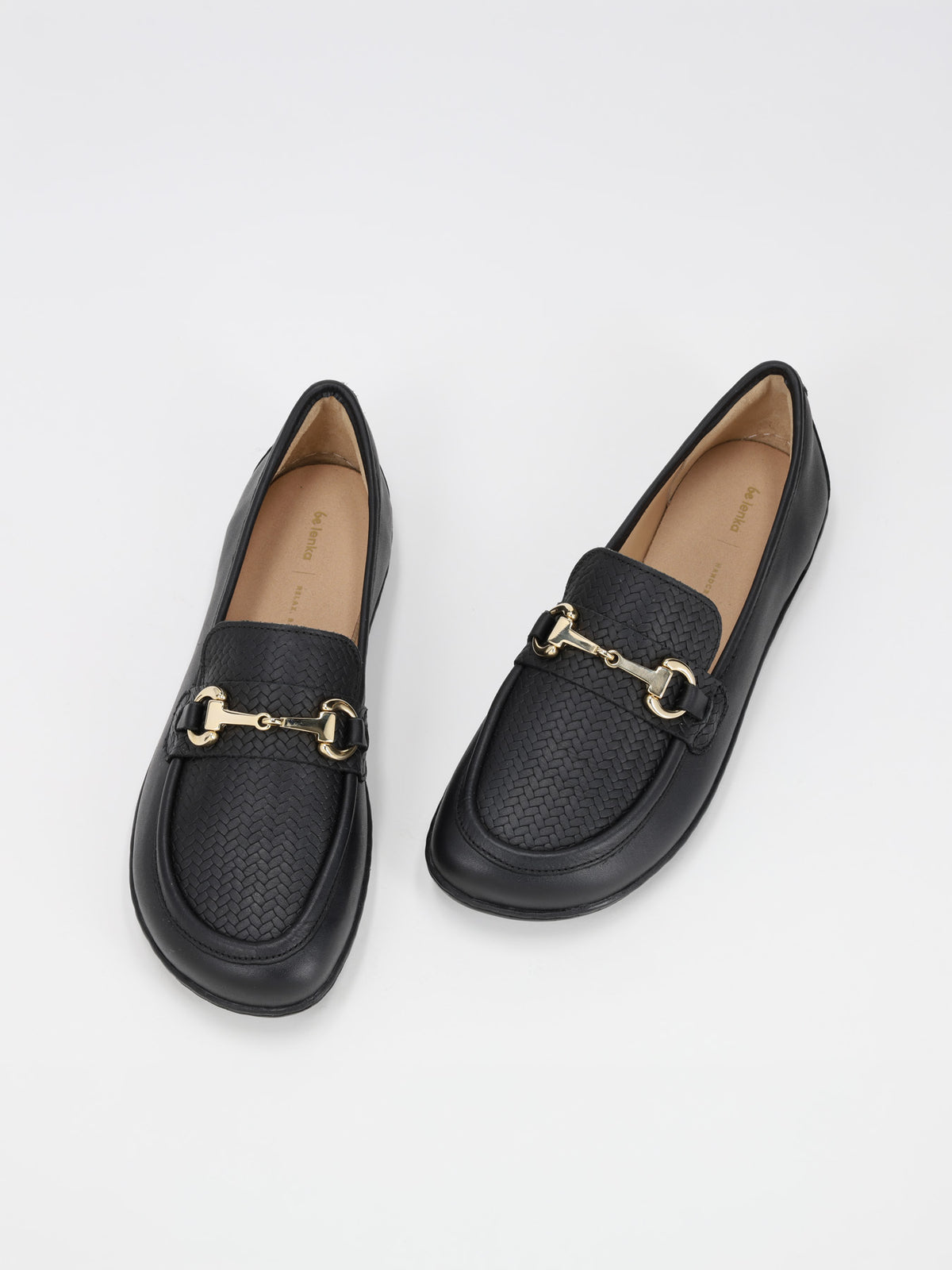 Barefoot Moccasins Be Lenka Divella - Black & Gold