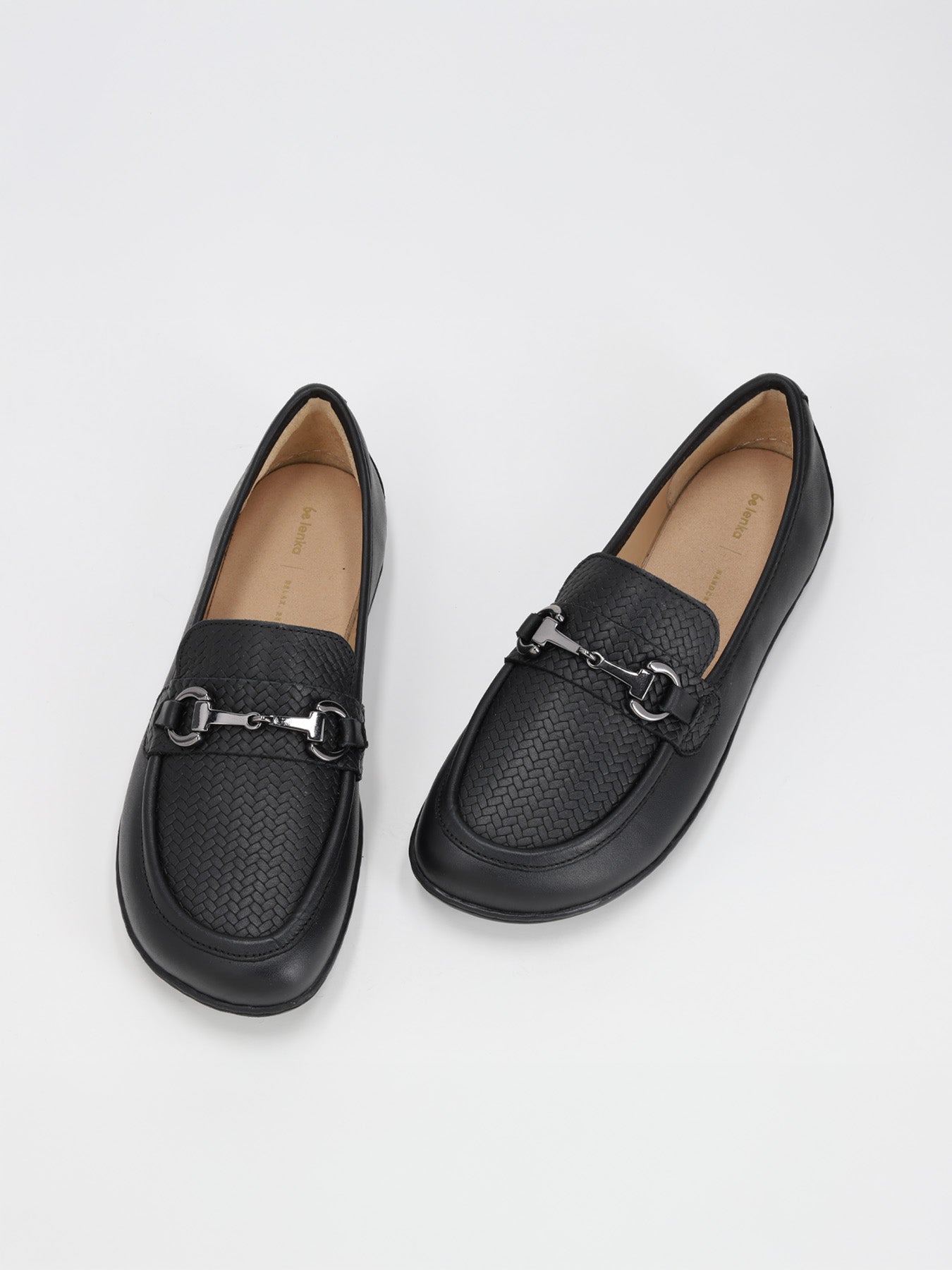 Barefoot Moccasins Be Lenka Divella - Black & Gunmetal