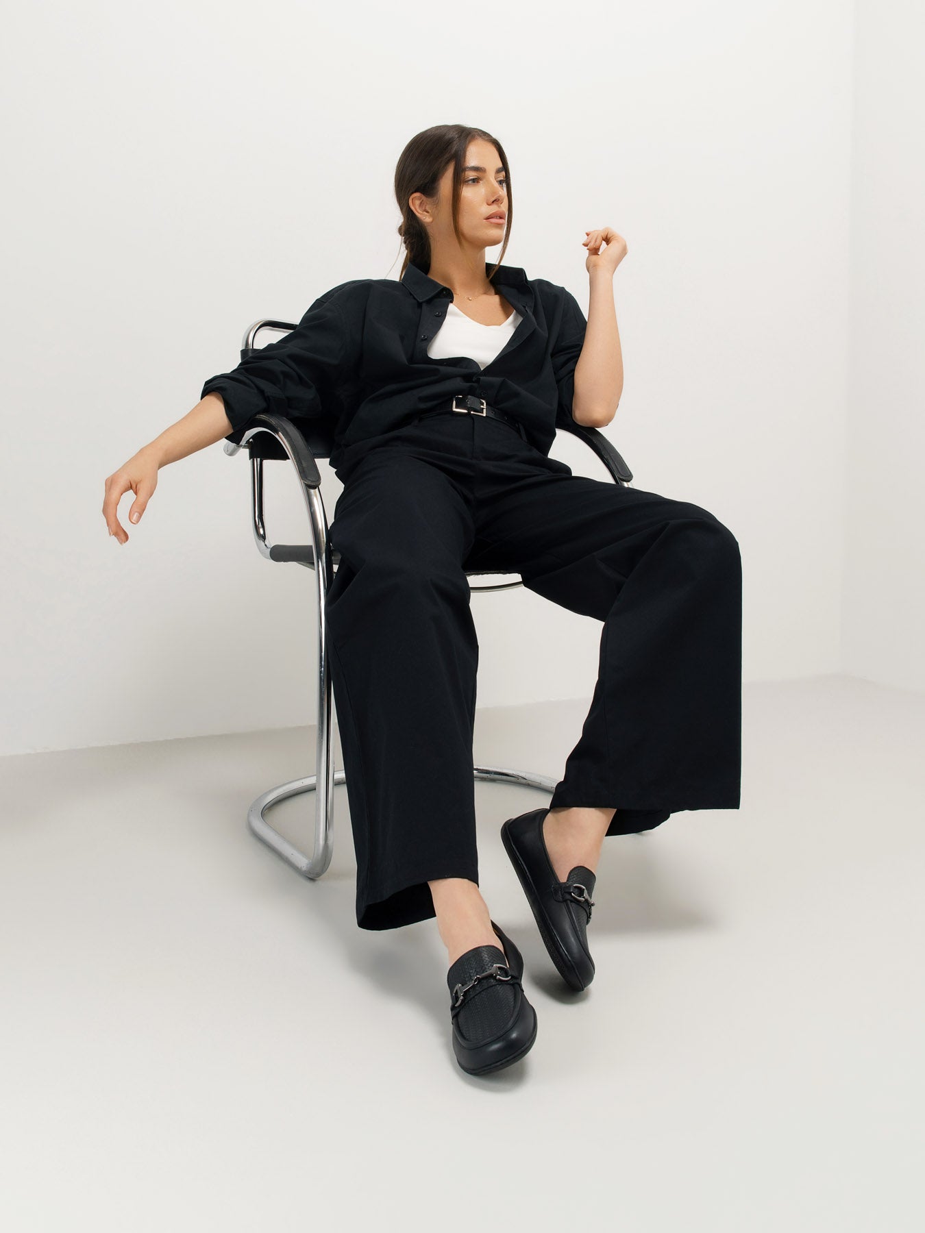Barefoot Moccasins Be Lenka Divella - Black & Gunmetal