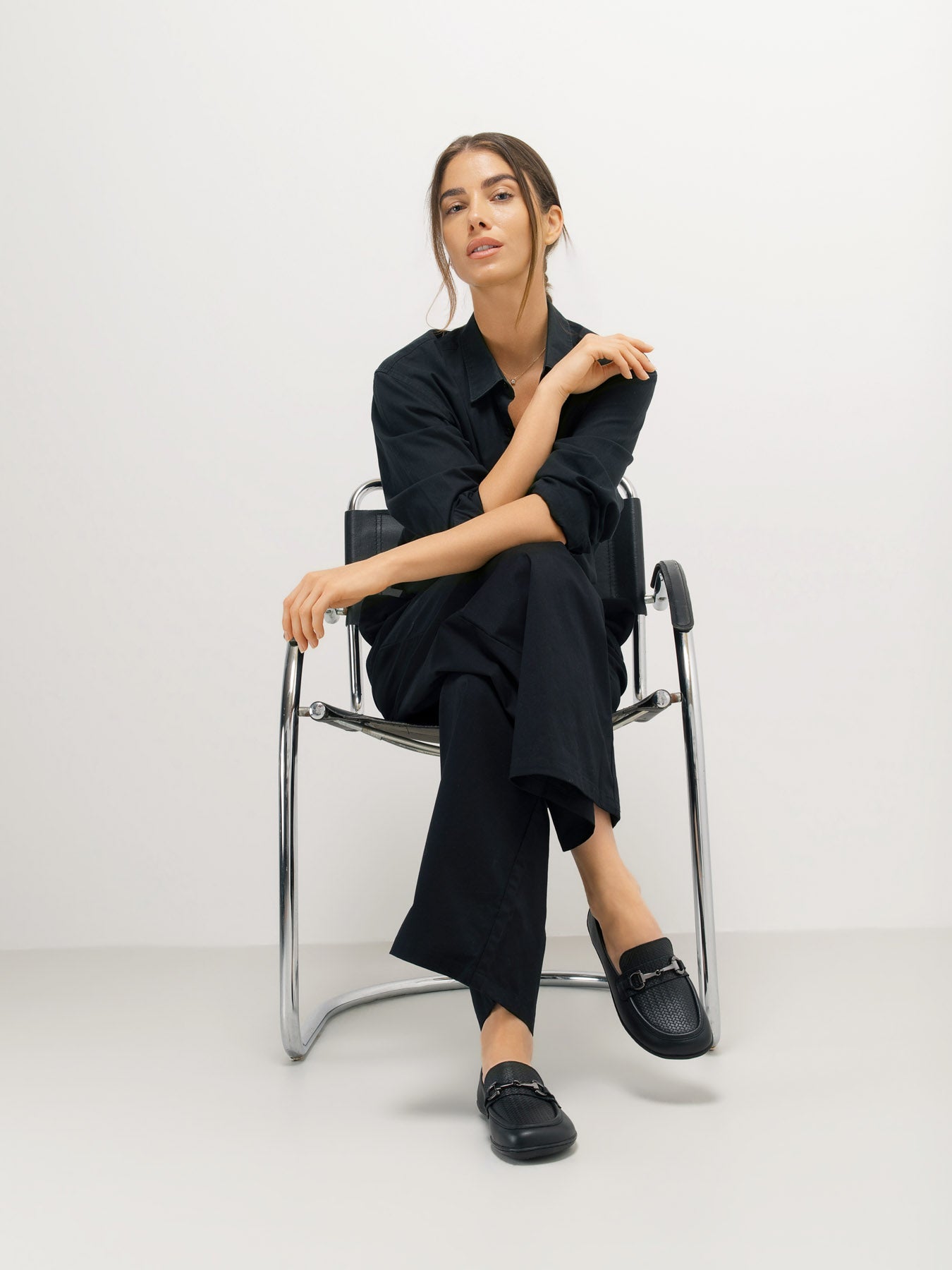 Barefoot Moccasins Be Lenka Divella - Black & Gunmetal