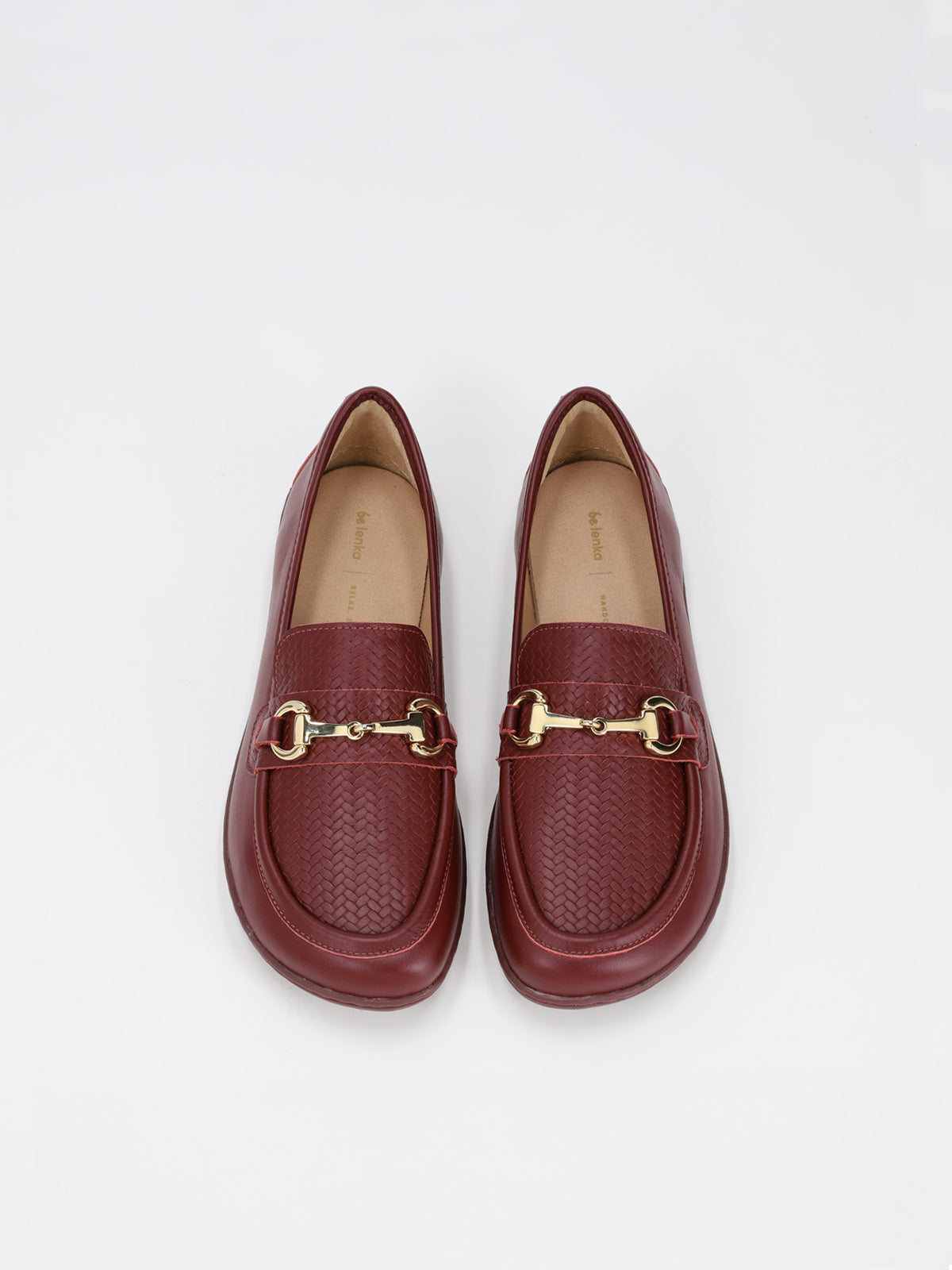 Barefoot Moccasins Be Lenka Divella - Burgundy