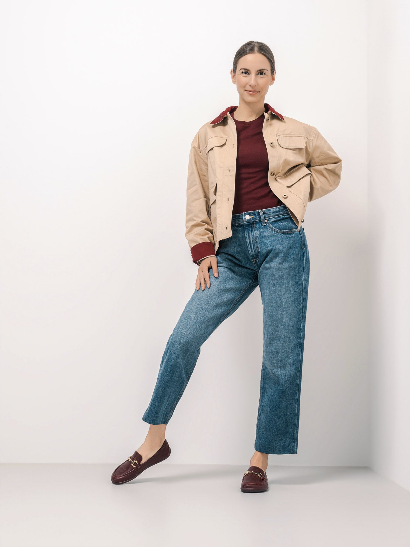 Barefoot Moccasins Be Lenka Divella - Burgundy