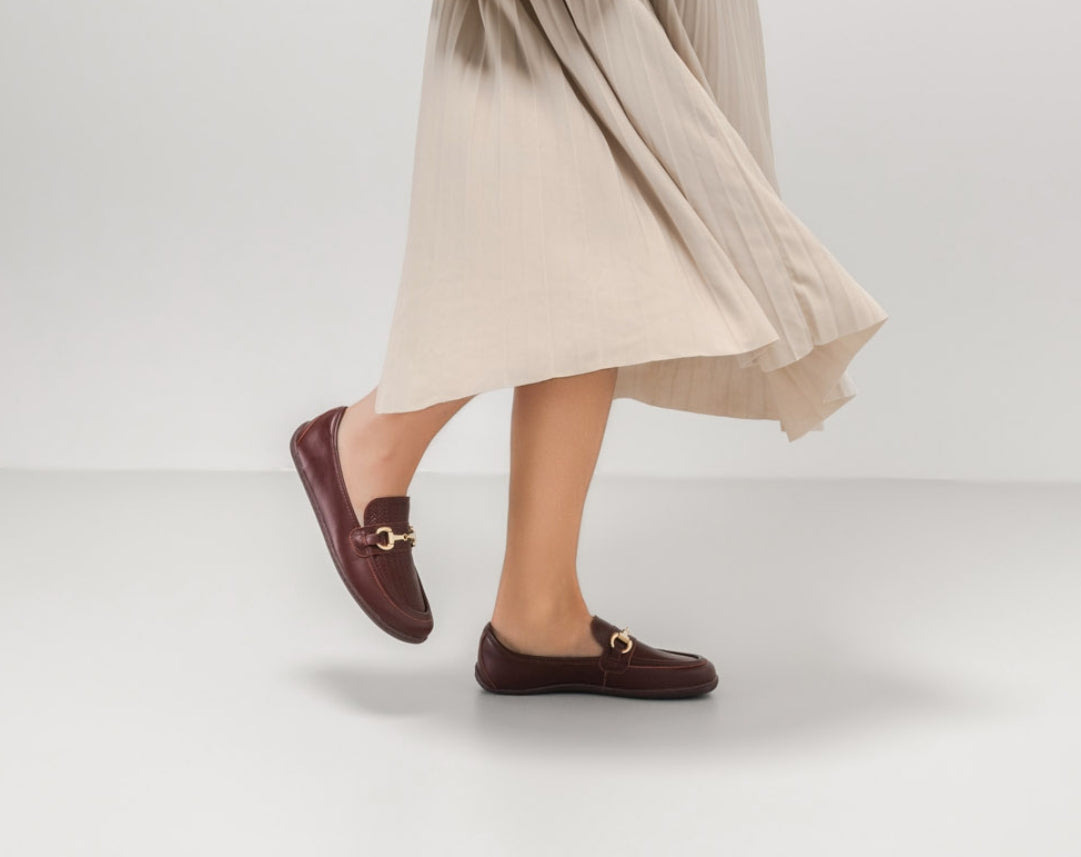 Barefoot Moccasins Be Lenka Divella - Burgundy