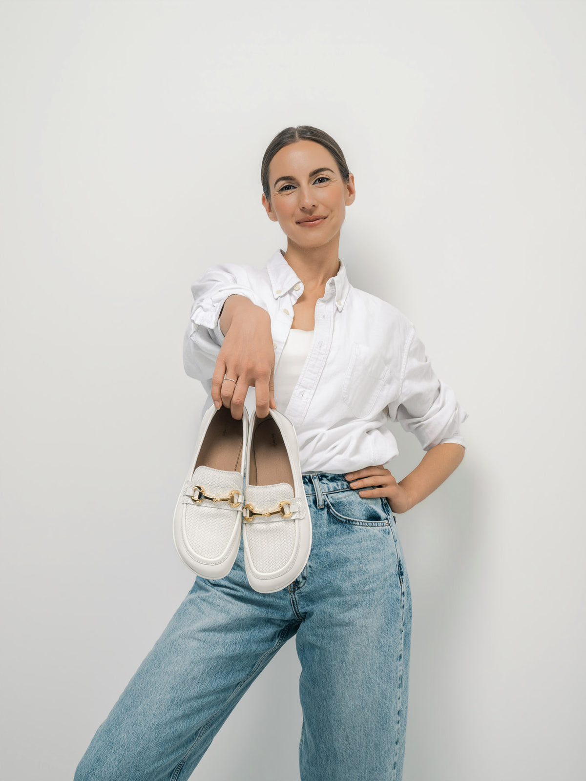 Barefoot Moccasins Be Lenka Divella - Off - White