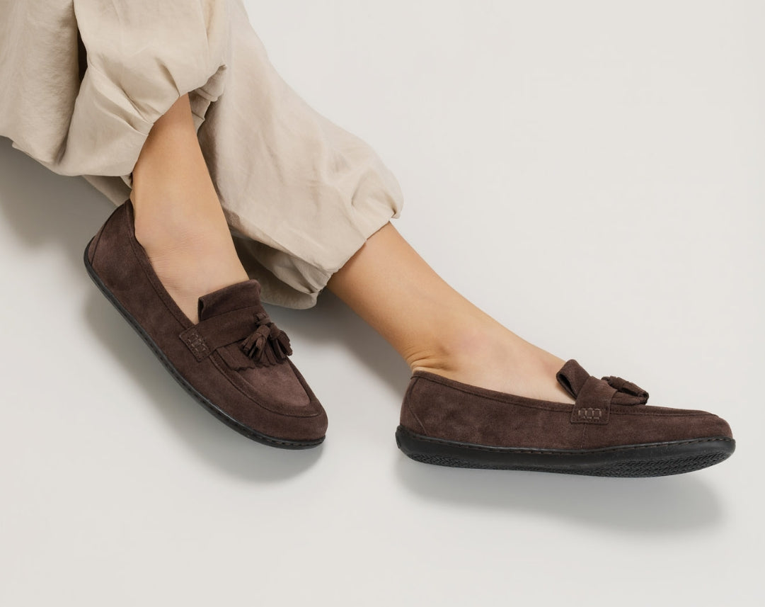 Barefoot Moccasins Be Lenka Fiorela - Chocolate