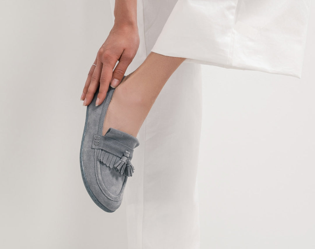 Barefoot Moccasins Be Lenka Fiorela - Grey