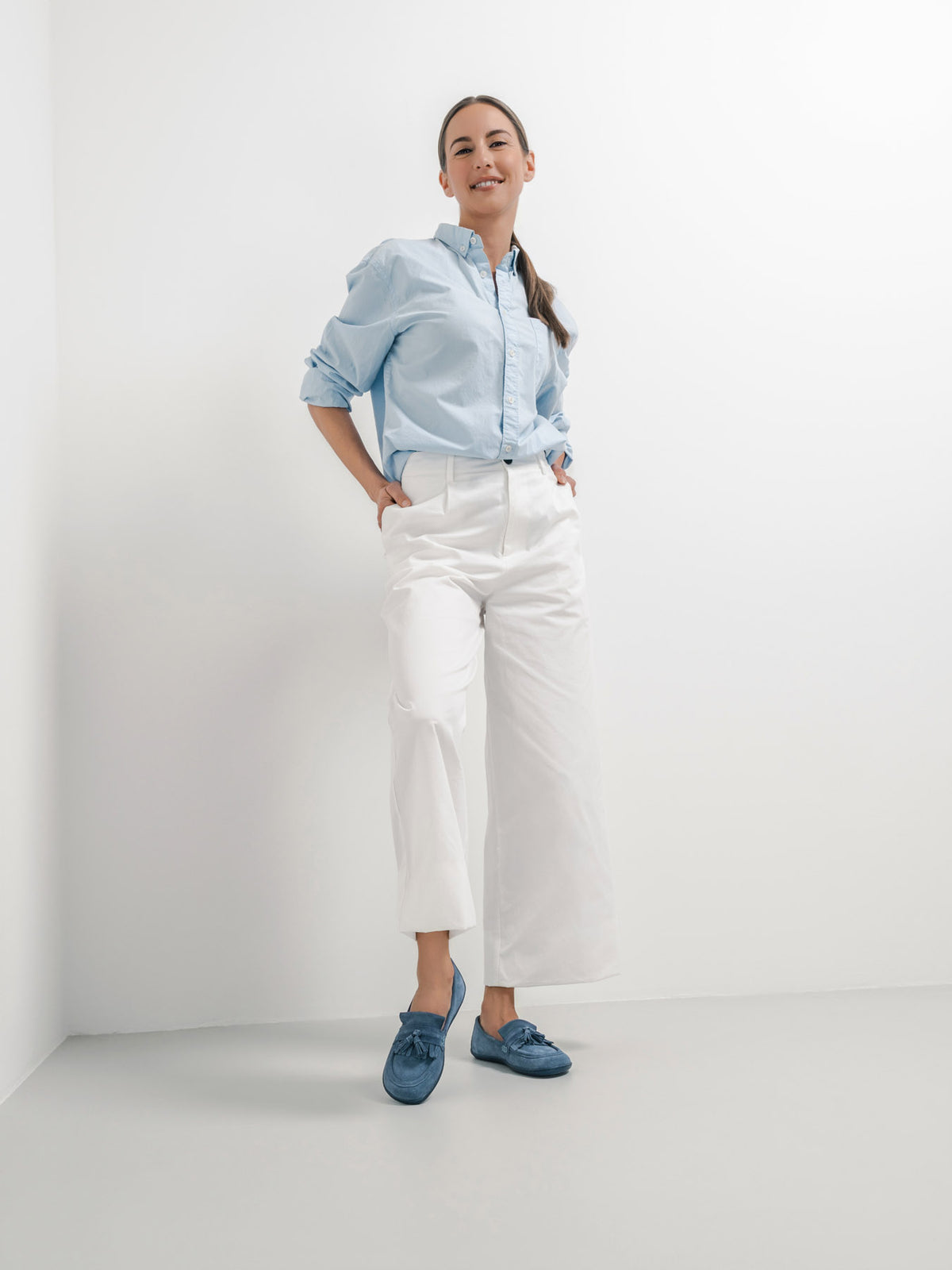 Barefoot Moccasins Be Lenka Fiorela - Soft Blue