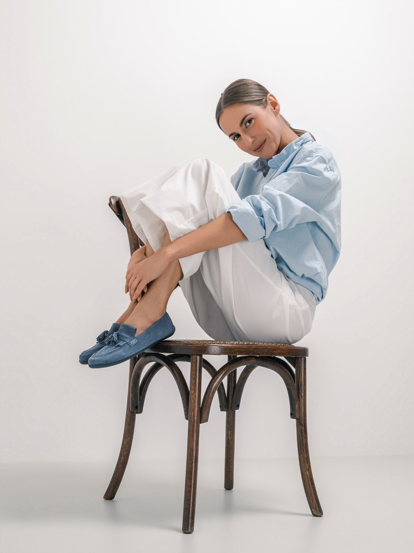Barefoot Moccasins Be Lenka Fiorela - Soft Blue