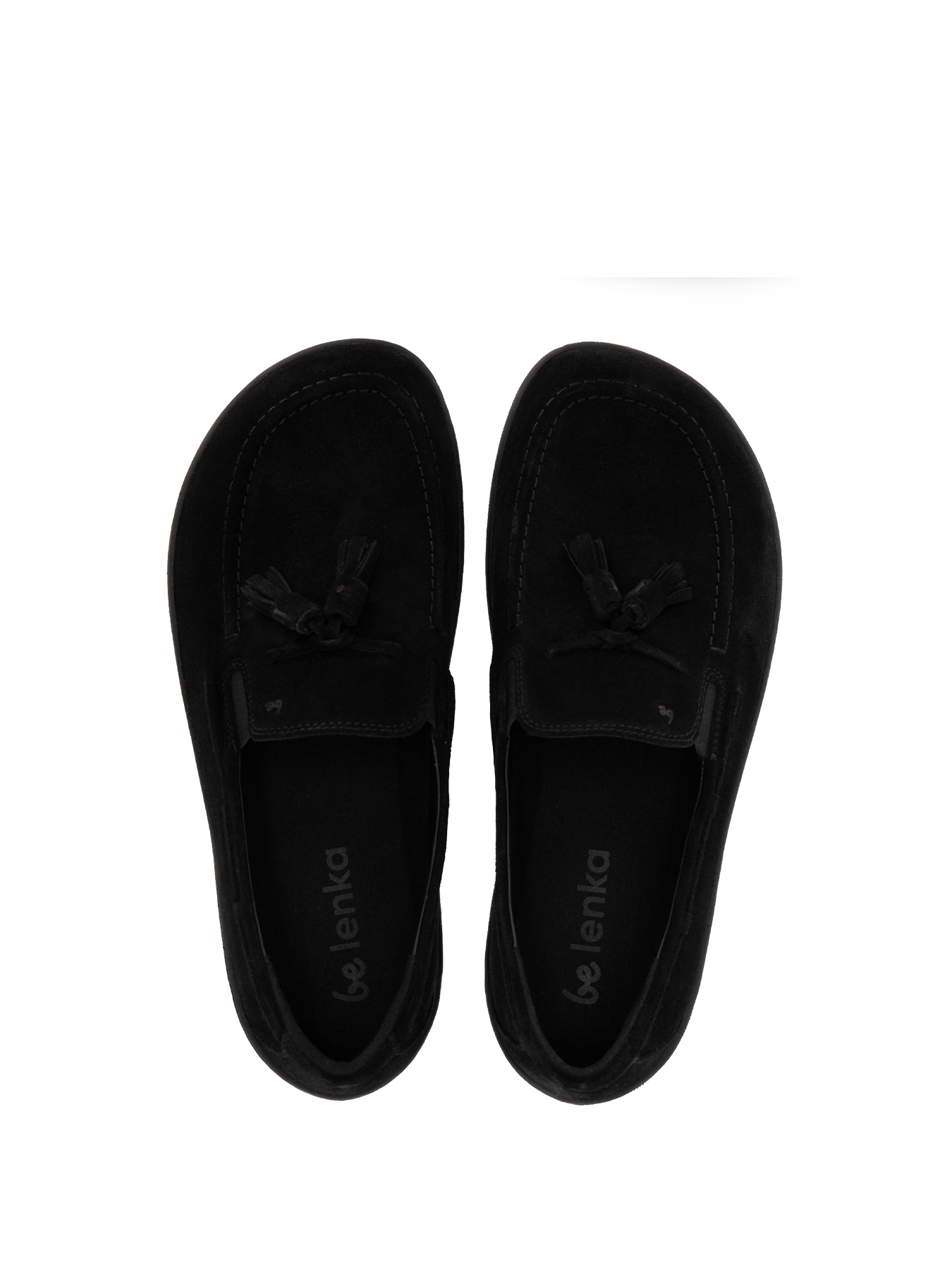 Barefoot Moccasins Be Lenka Portsiders - All Black
