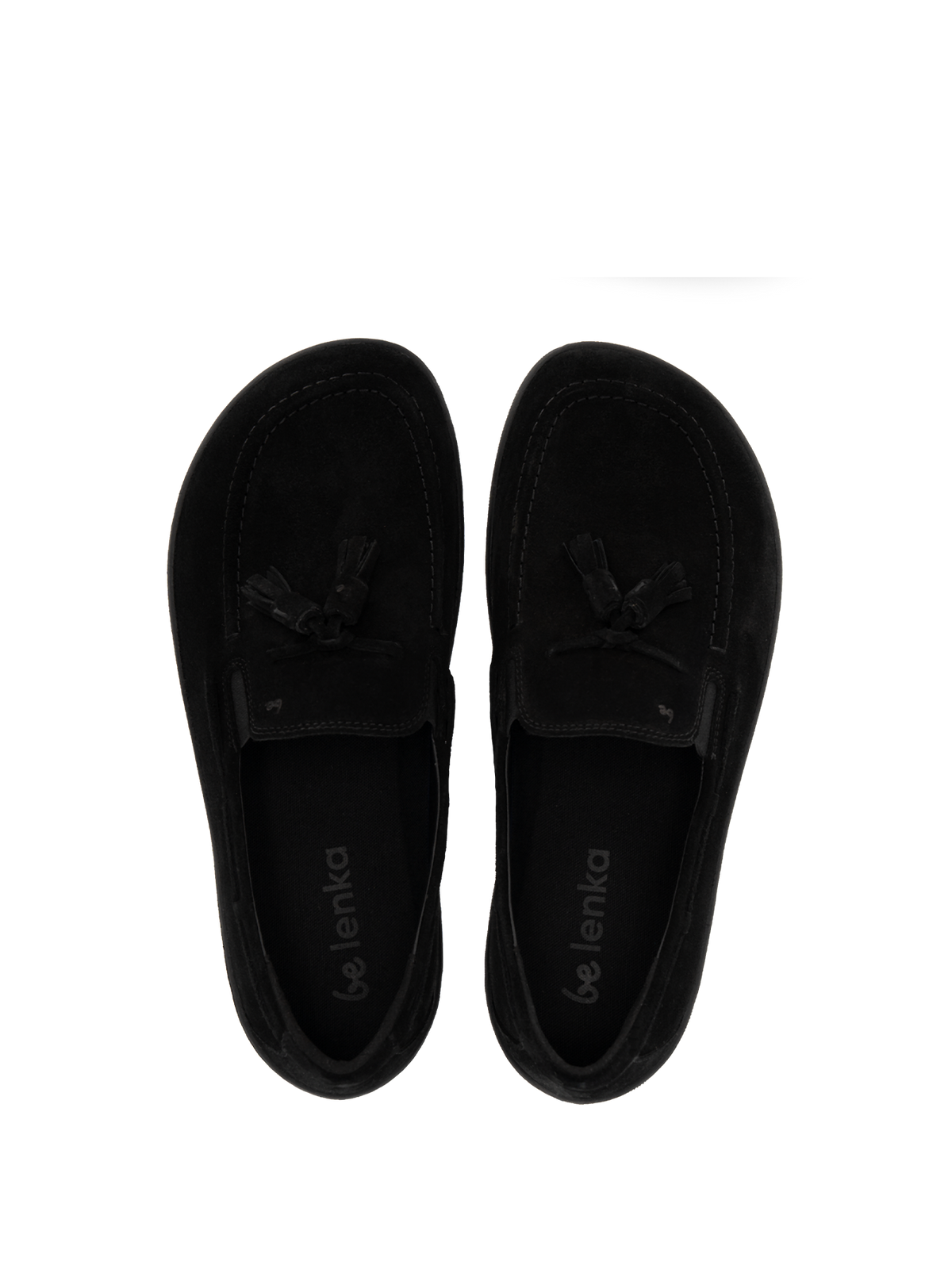 Barefoot Moccasins Be Lenka Portsiders - All Black