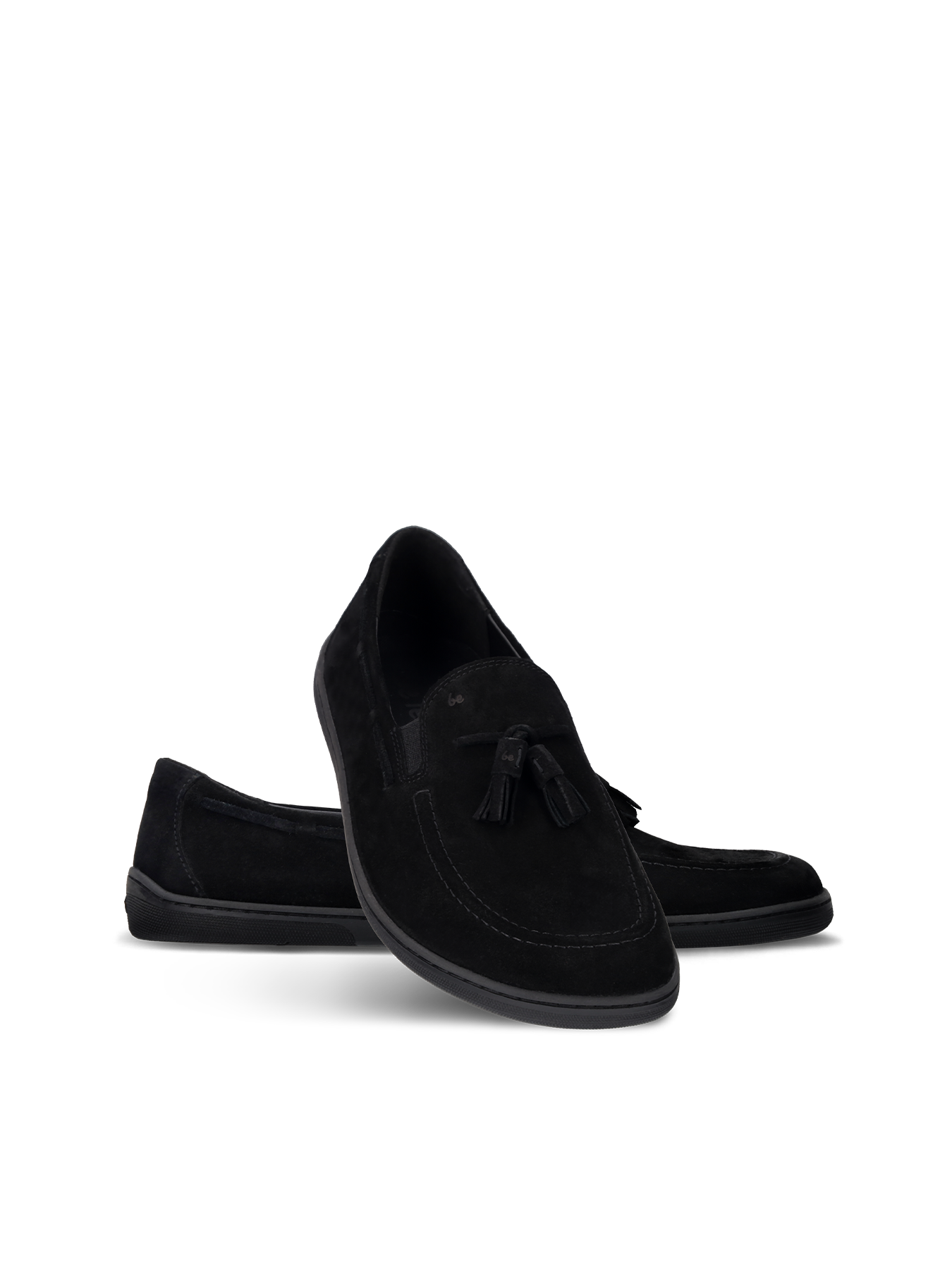 Barefoot Moccasins Be Lenka Portsiders - All Black
