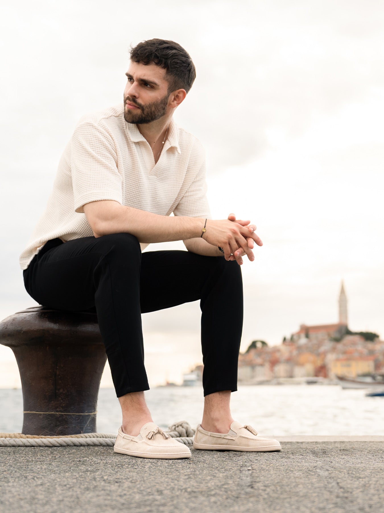 Barefoot Moccasins Be Lenka Portsiders - Beige