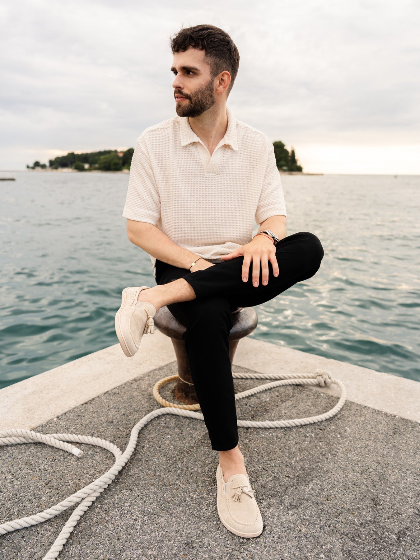 Barefoot Moccasins Be Lenka Portsiders - Beige