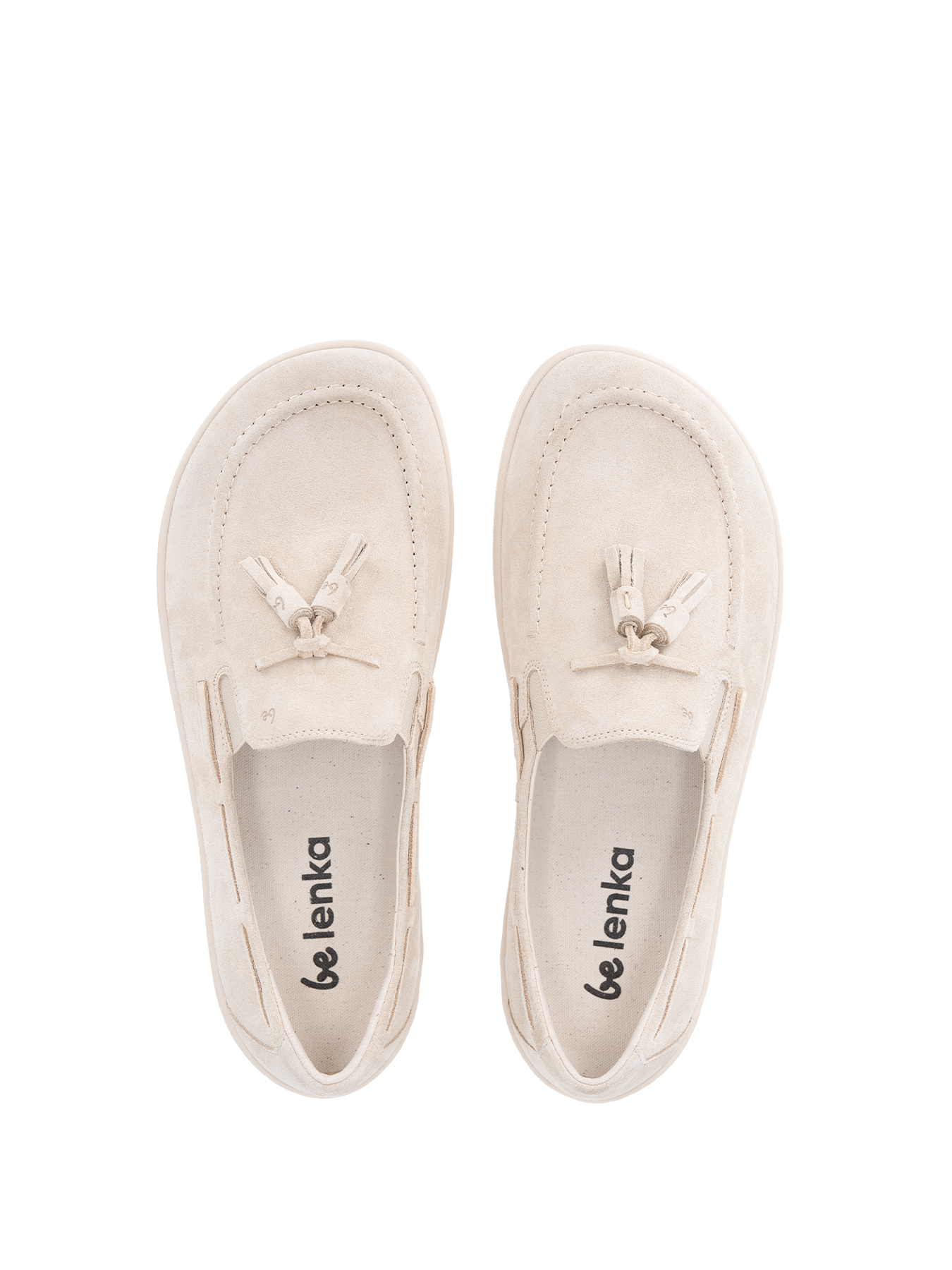 Barefoot Moccasins Be Lenka Portsiders - Beige