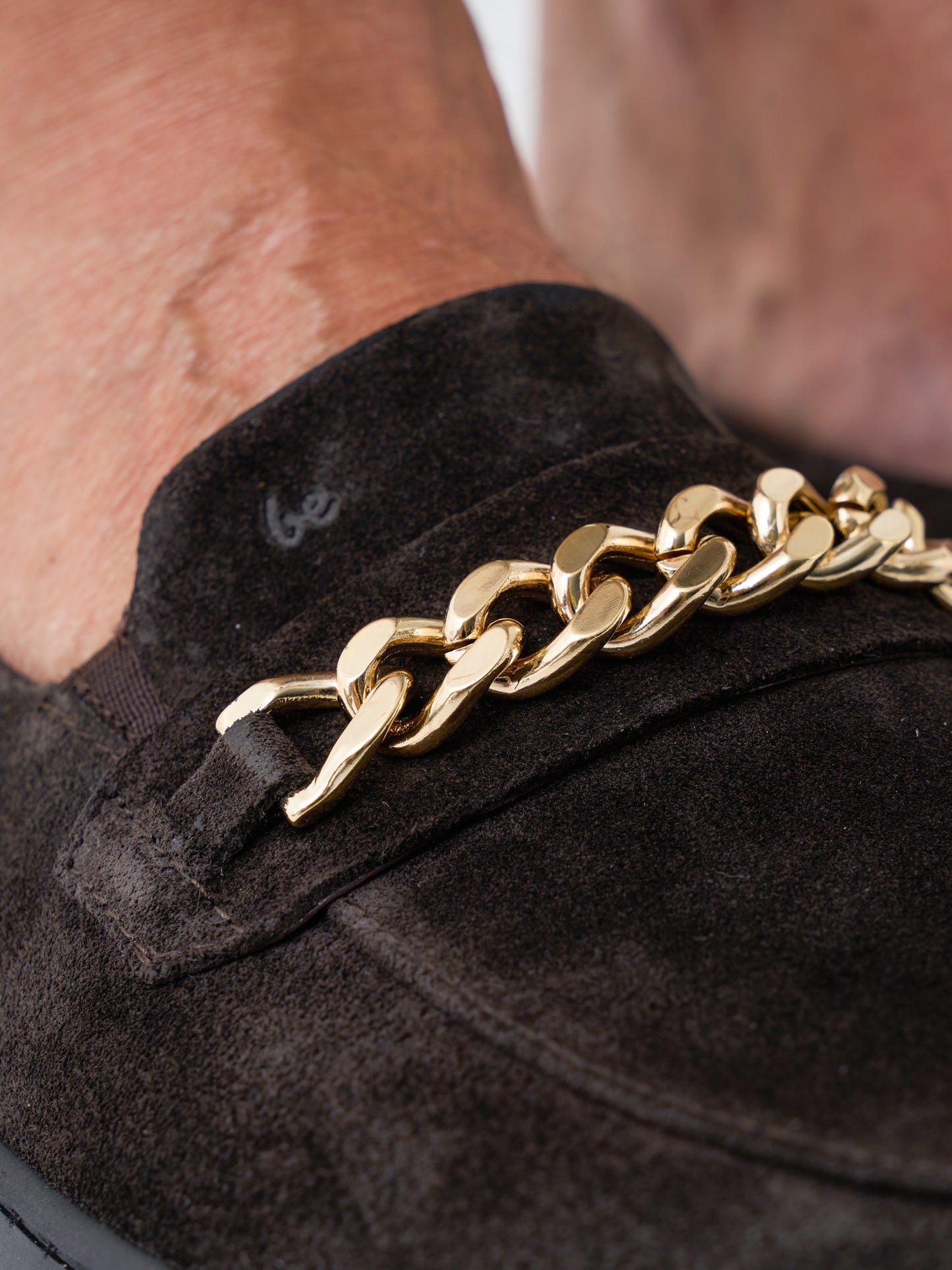 Barefoot Moccasins Be Lenka Prestage - Dark Brown & Gold