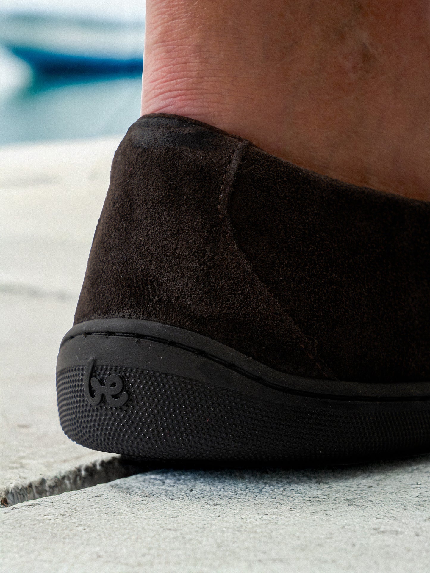 Barefoot Moccasins Be Lenka Prestage - Dark Brown & Gold