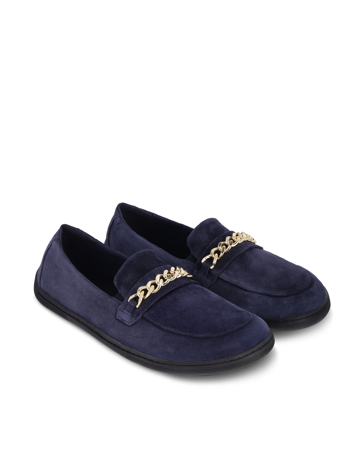Mocassins pieds nus Be Lenka Prestage - Marine &amp; Or