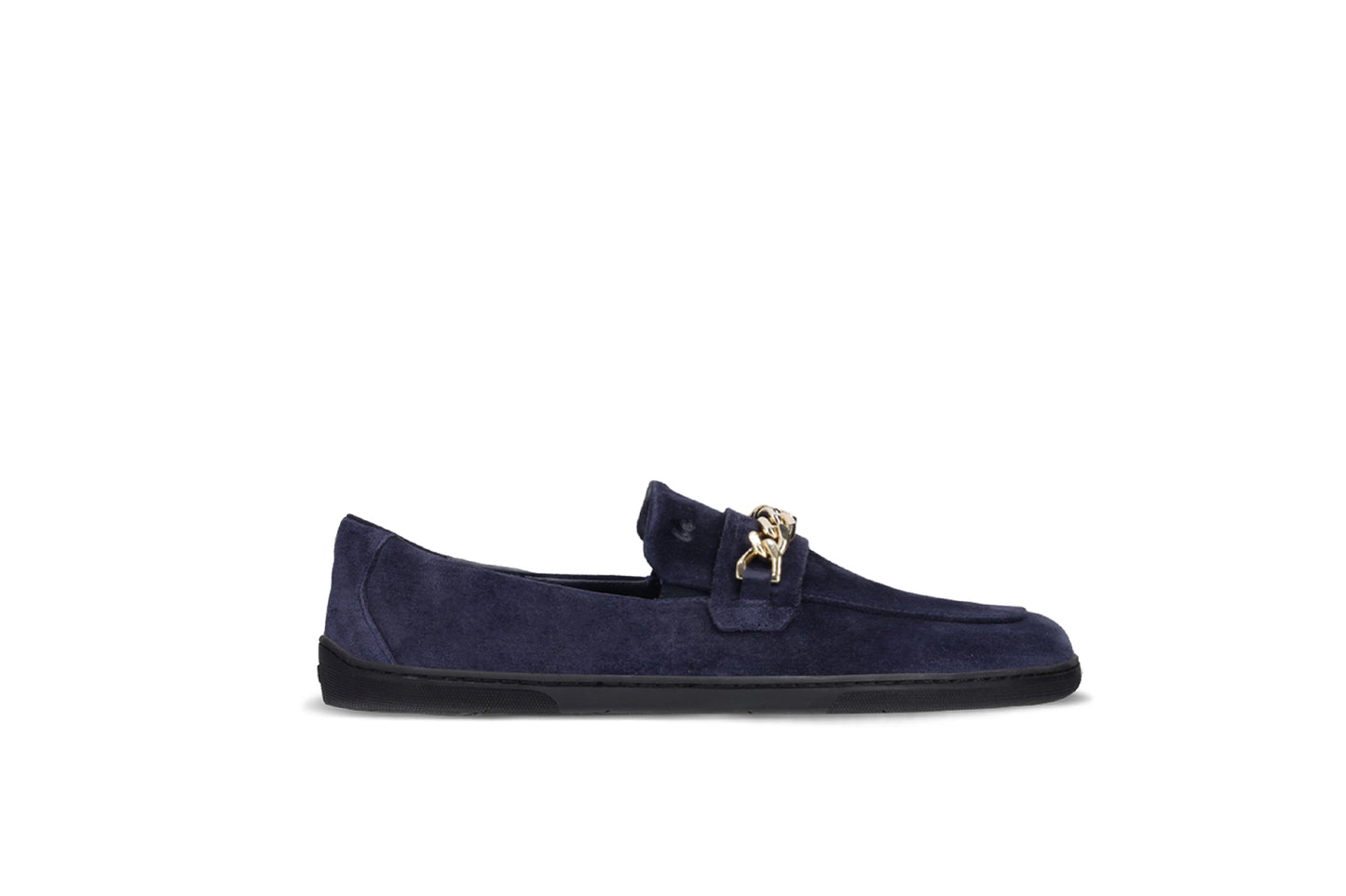 Barefoot Moccasins Be Lenka Prestage - Navy & Gold