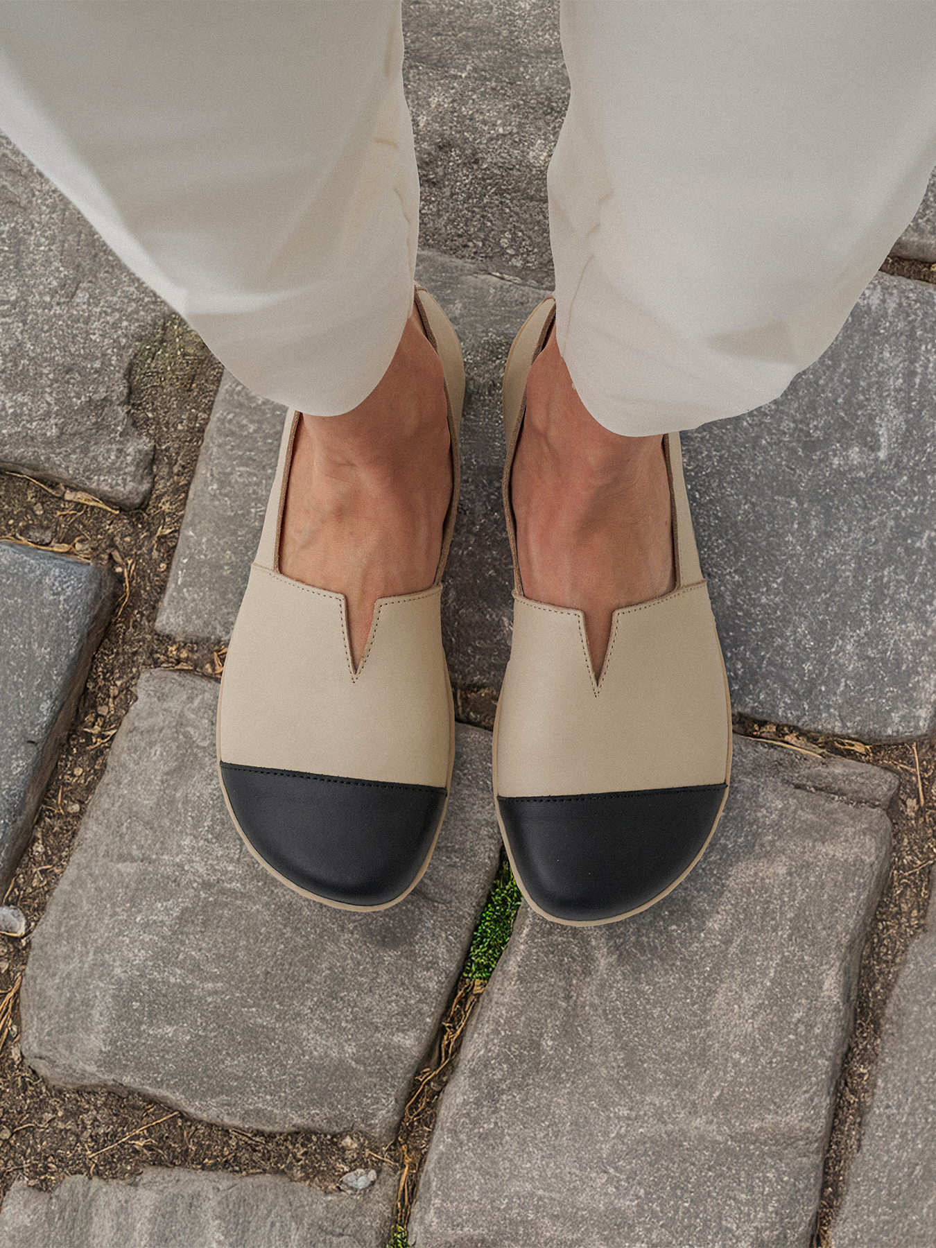 Barefoot Moccasins Be Lenka Rosaluna - Light Beige