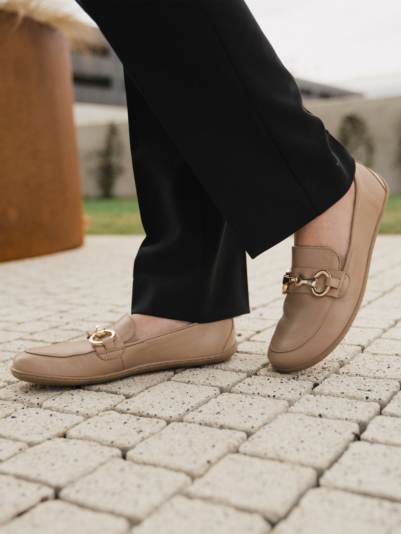 Mocassins pieds nus Be Lenka Viva - Latte Brown