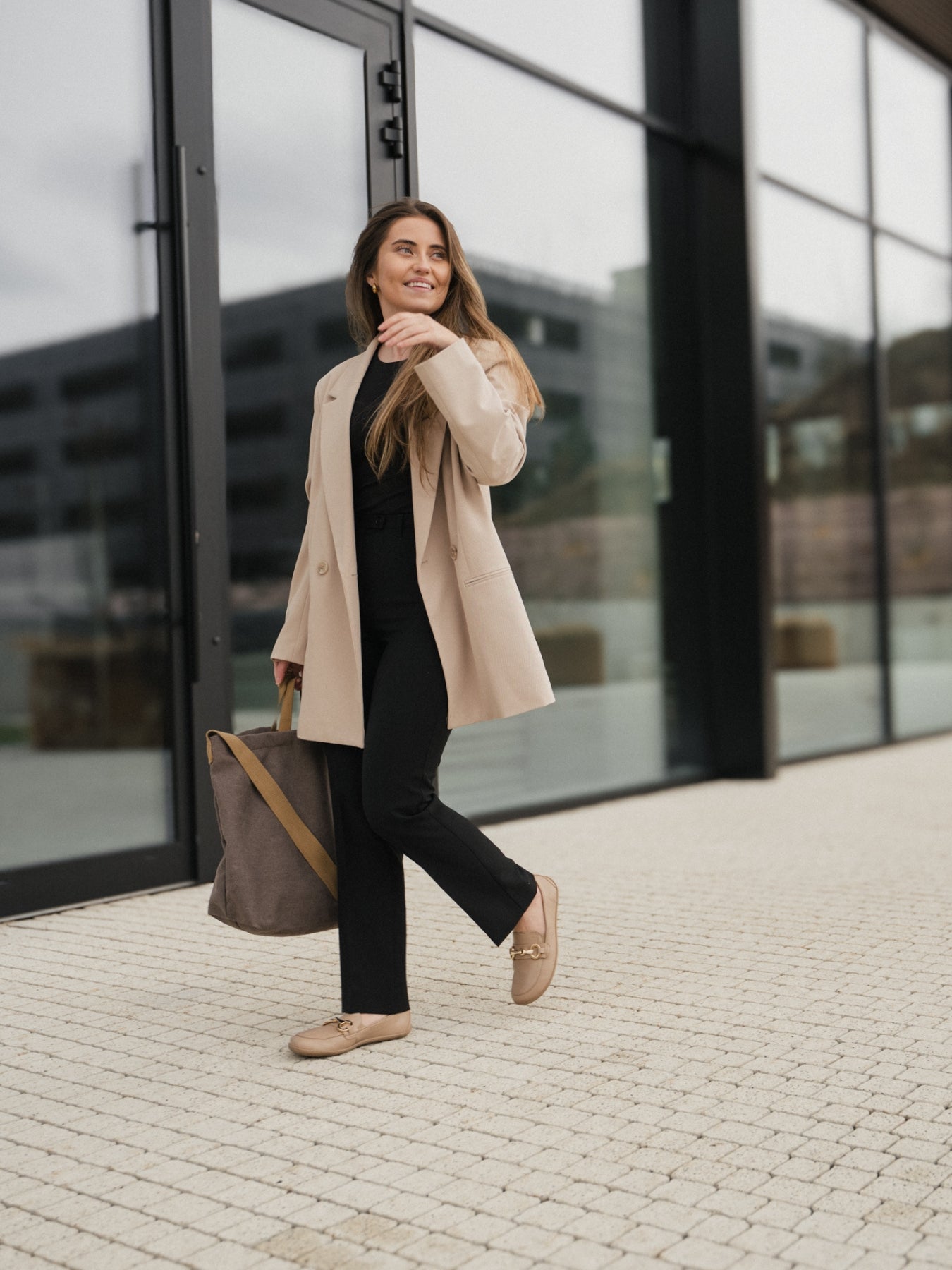Mocassins pieds nus Be Lenka Viva - Latte Brown