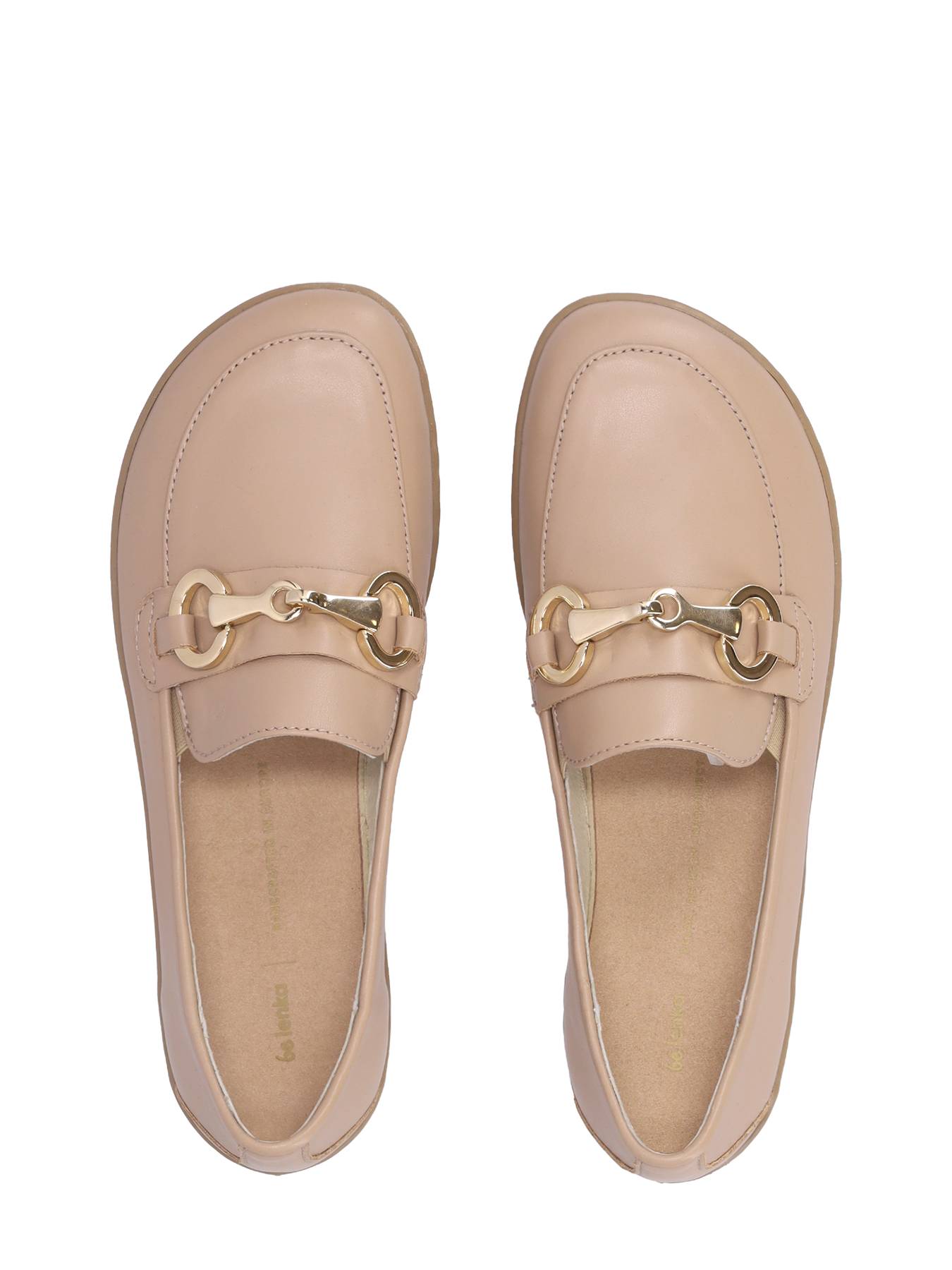 Mocassins pieds nus Be Lenka Viva - Latte Brown