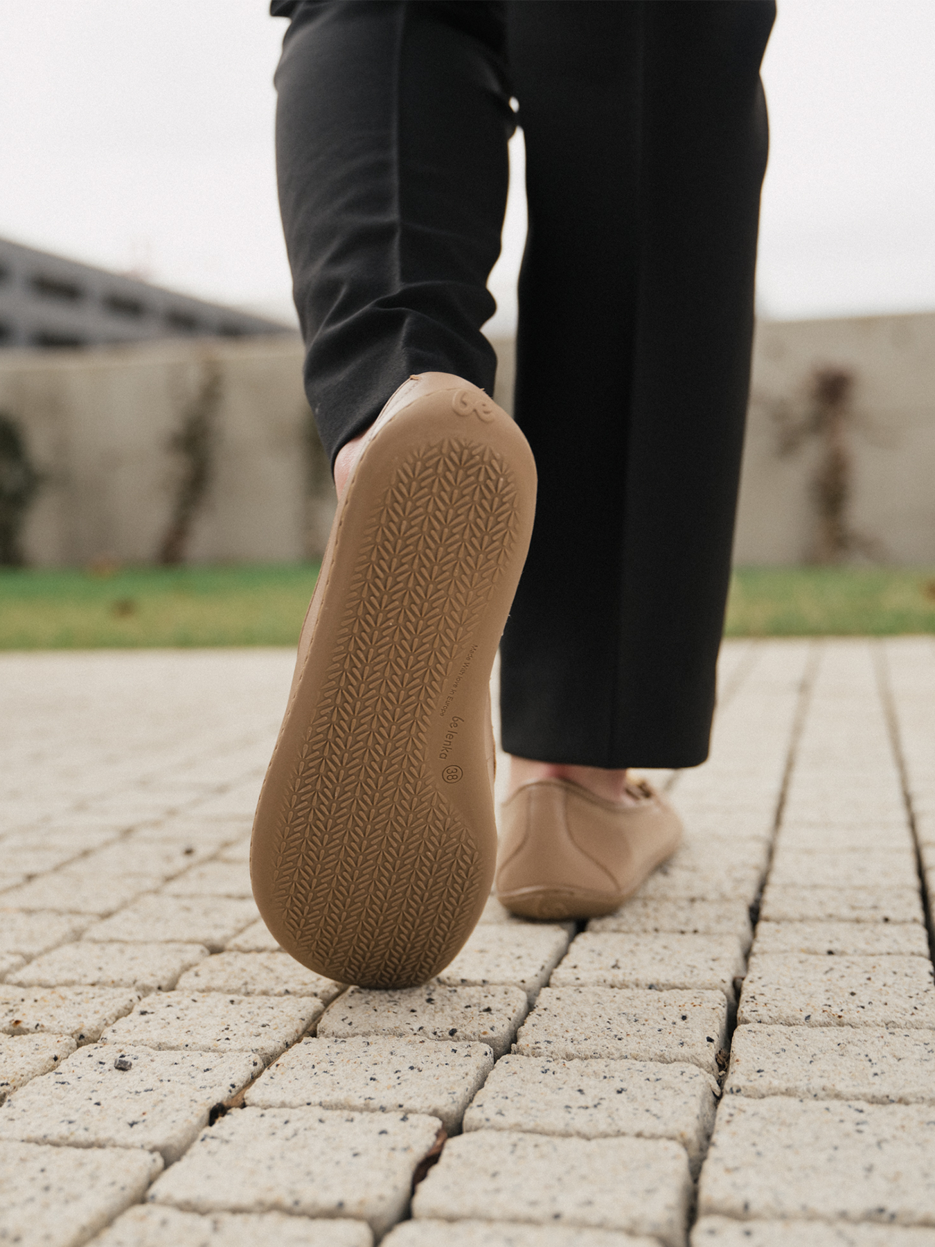 Mocassins pieds nus Be Lenka Viva - Latte Brown