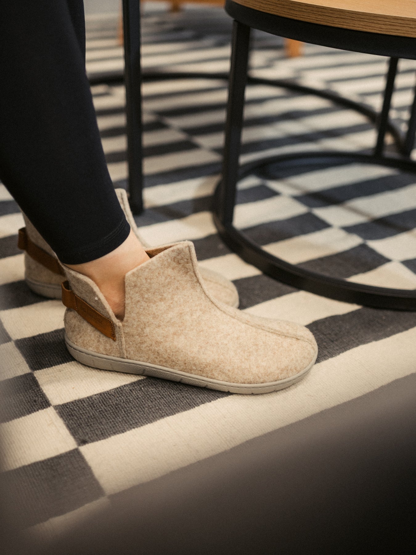 Chaussons pieds nus Be Lenka Chillax - Coupe cheville - Beige