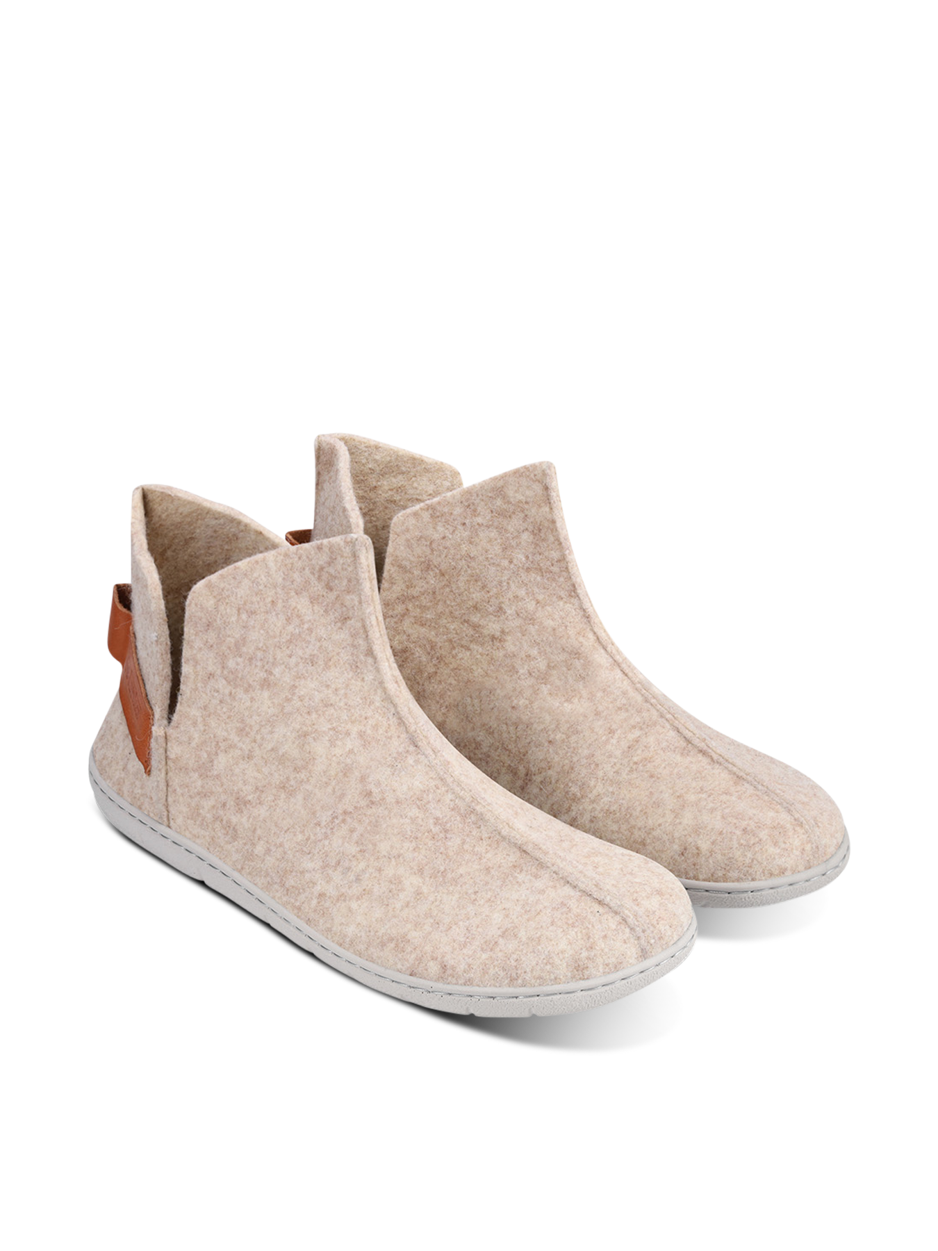 Barefoot slippers Be Lenka Chillax - Ankle-cut - Beige