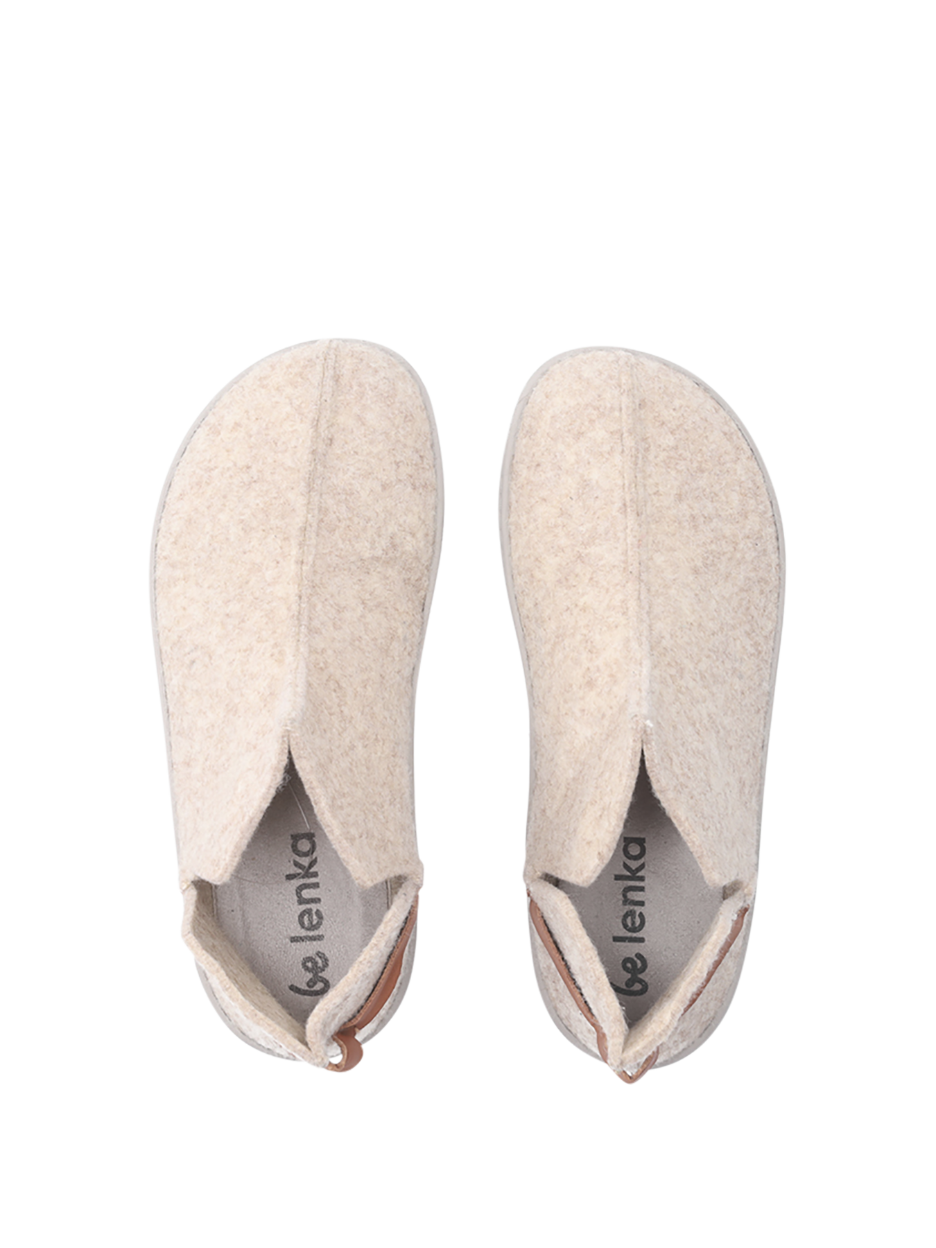 Chaussons pieds nus Be Lenka Chillax - Coupe cheville - Beige