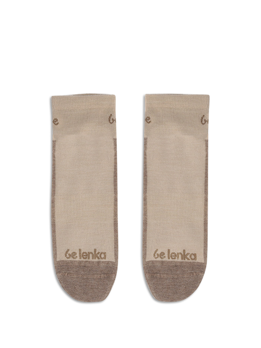 Barefoot Socks Be Lenka - Crew - Merino Wool – Beige